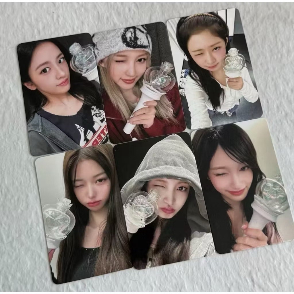 【現貨整套卡圖上示意只售未拆】Ive 二代手燈 手燈卡 員瑛 俞真 rei Liz leeseo 秋天 李瑞 小卡 特典