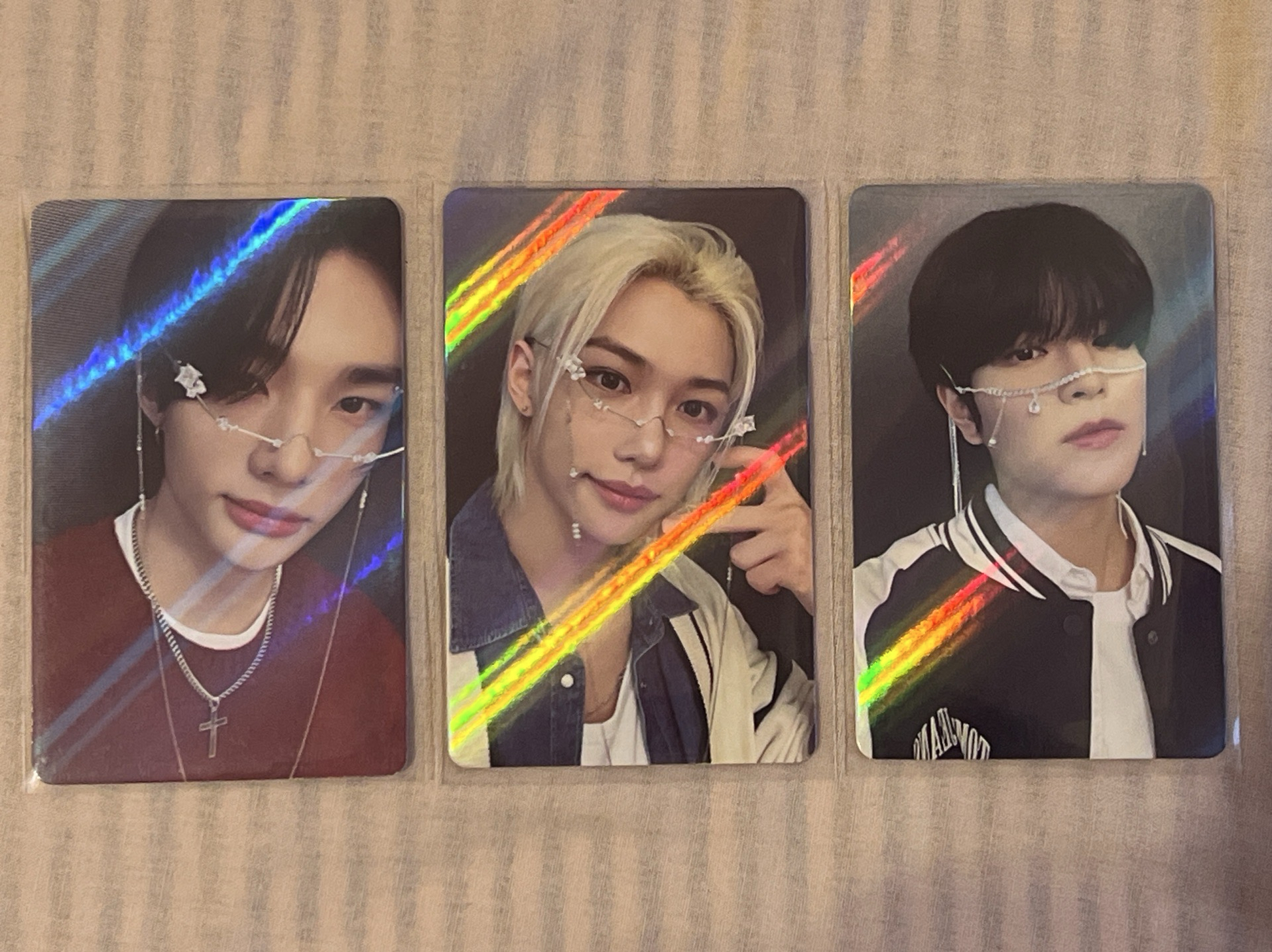 樂-STAR KMS線下簽售特典 辰 菲 玟 臉鏈