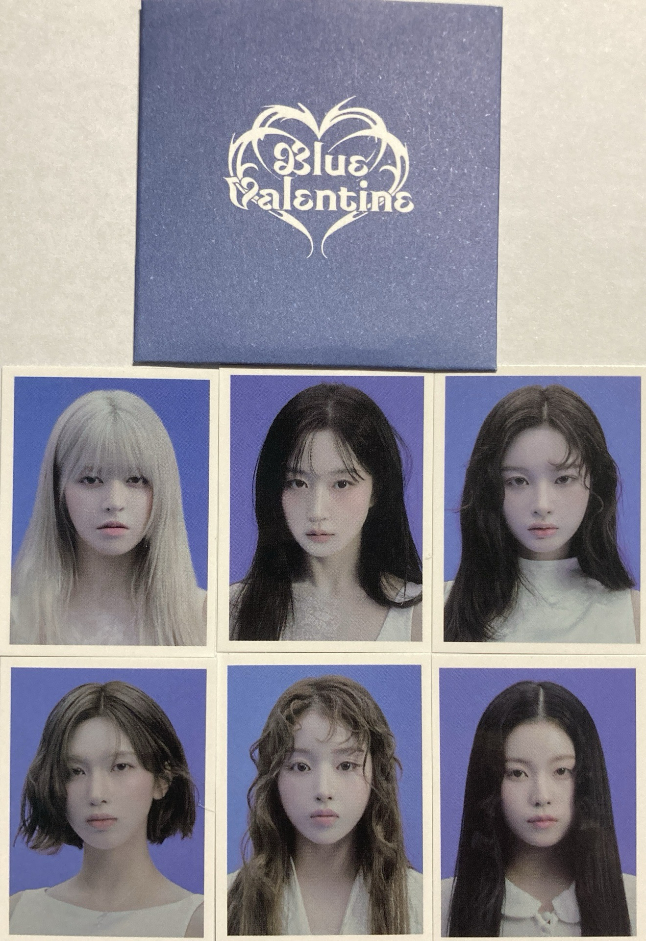 Blue valentines 證件照