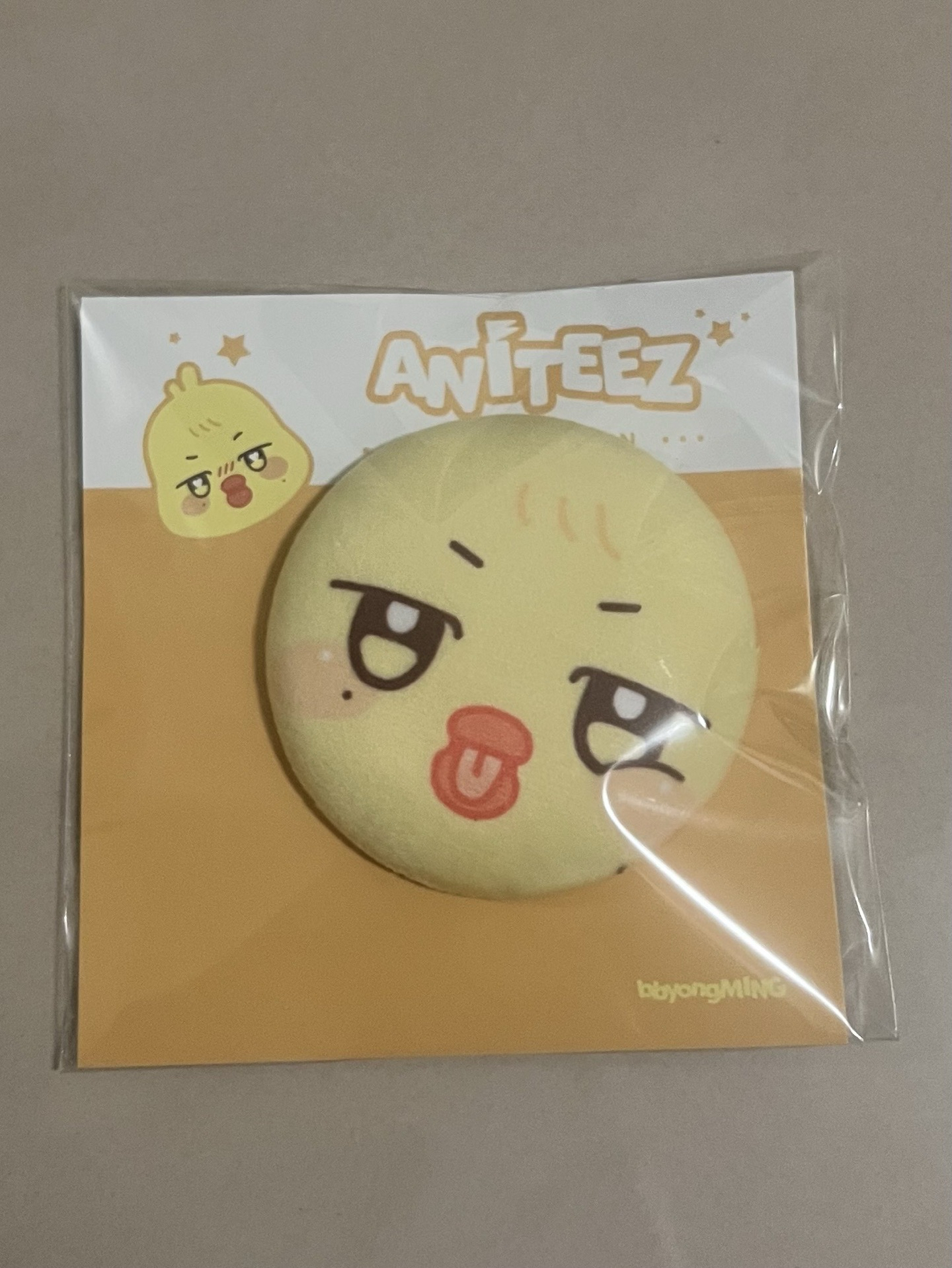 ATEEZ ANITEEZ IN THE CALLING 蹦旼徽章（全新未拆）