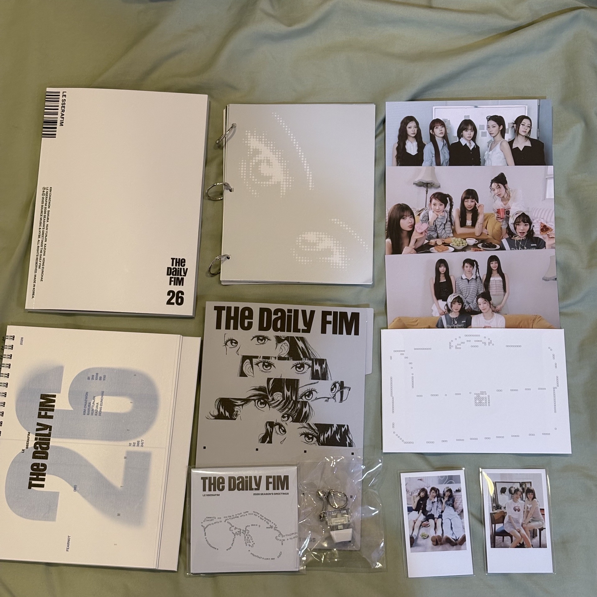 2026 LE SSERAFIM 年曆固配