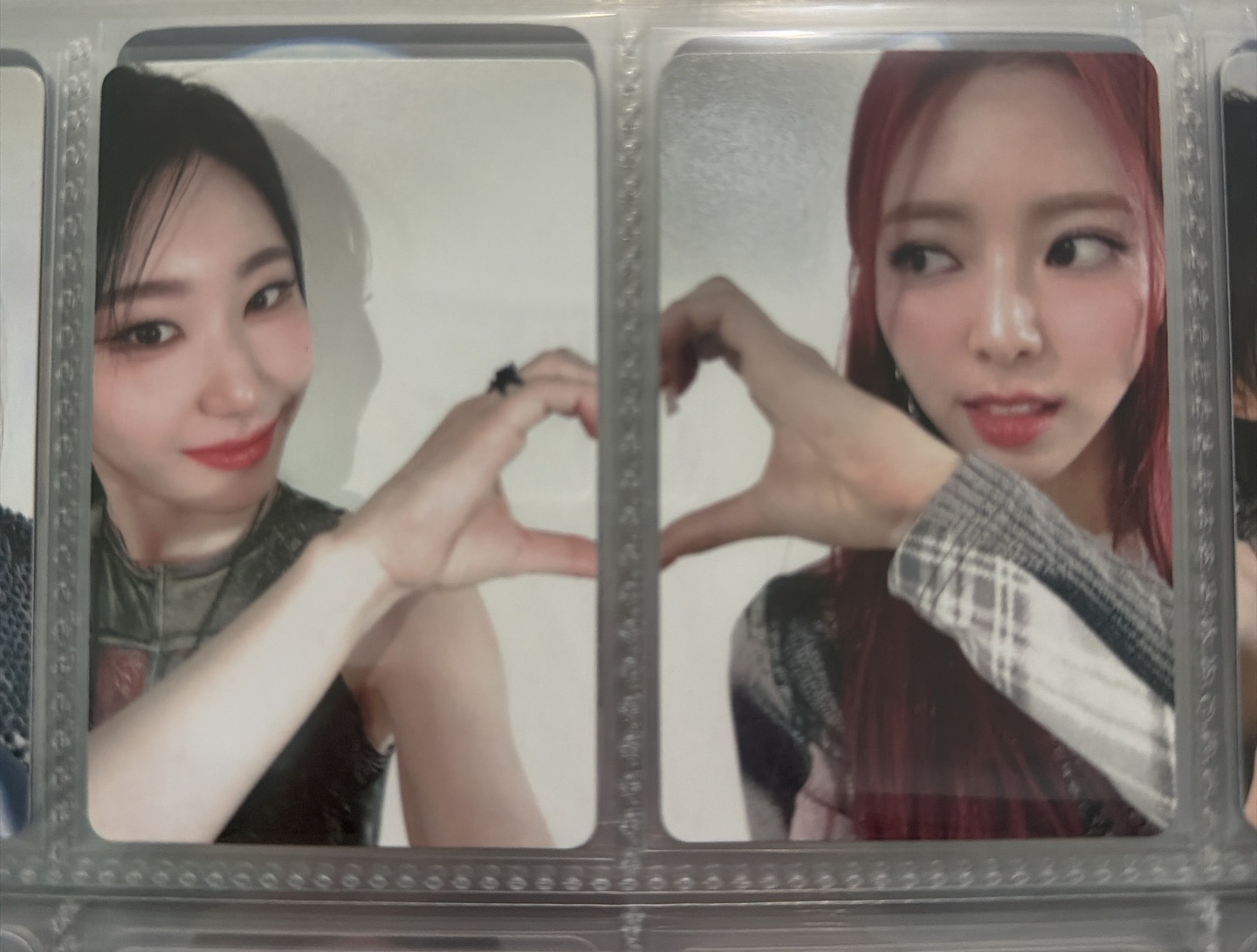 ITZY BTB KM台北簽售特典卡 比心 叮咚