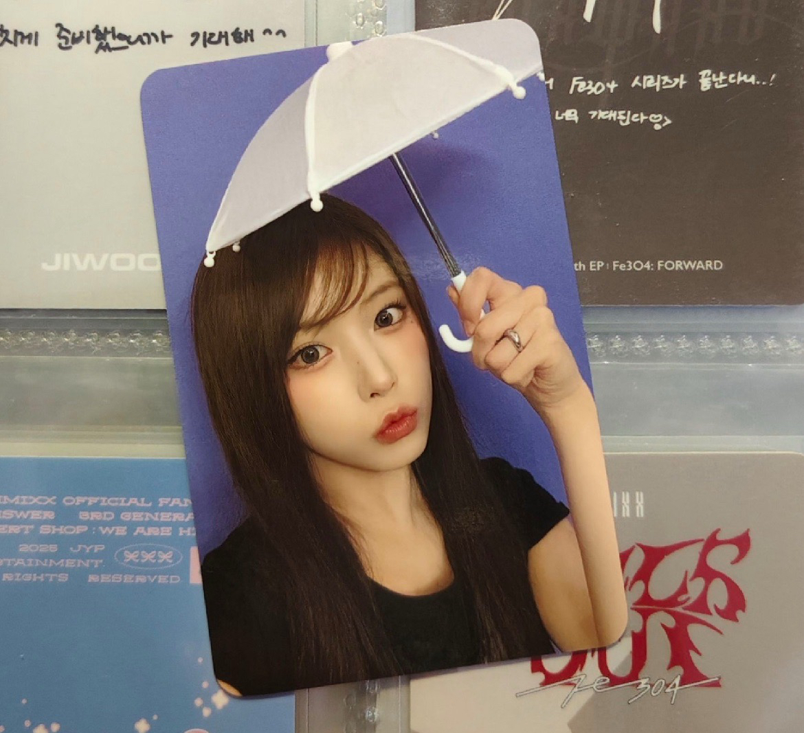 FORWARD ms 15.0 簽售卡 迷你雨傘友