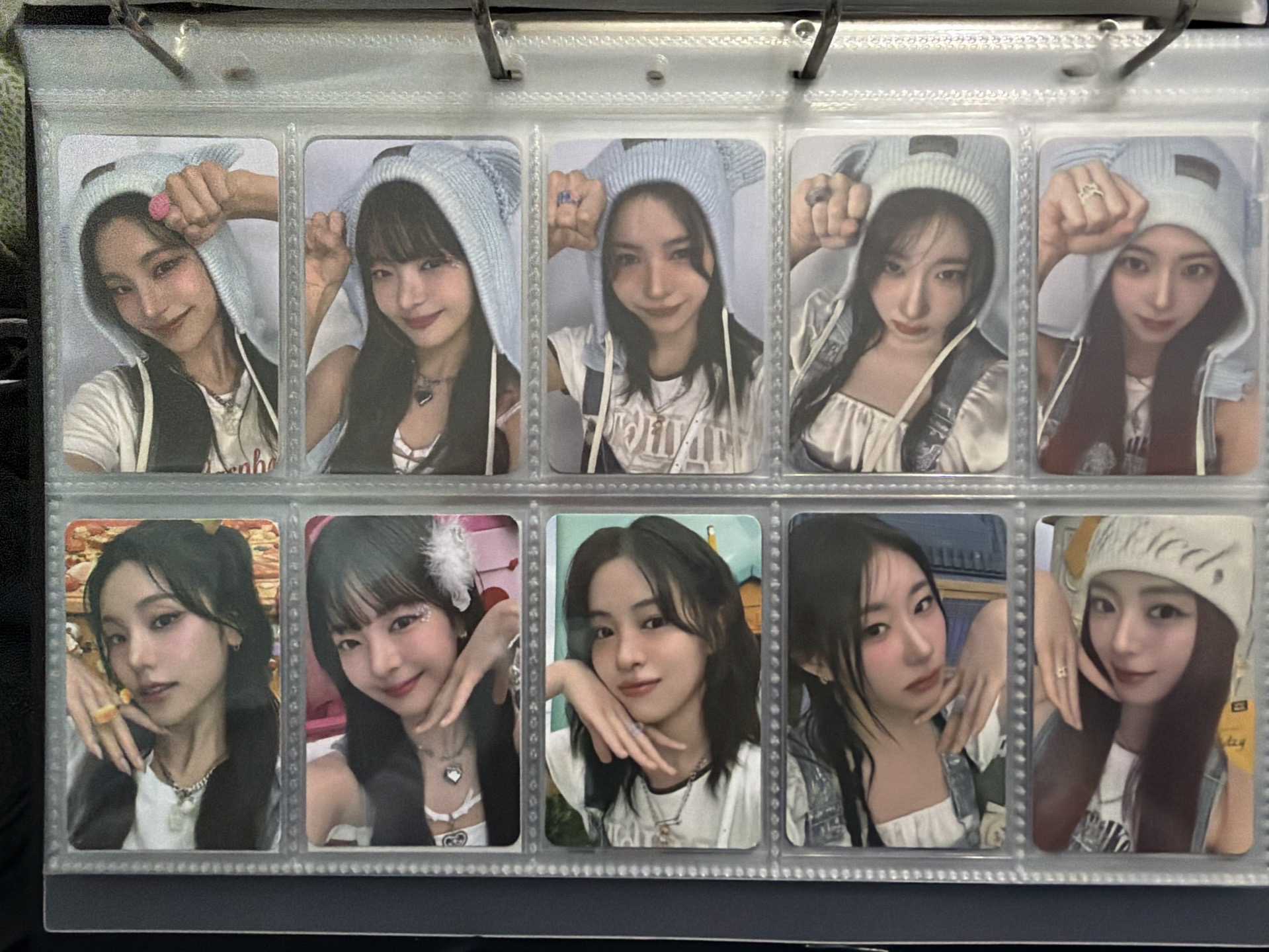 2024 ITZY FM 周邊卡 手鍊卡(下排一套）