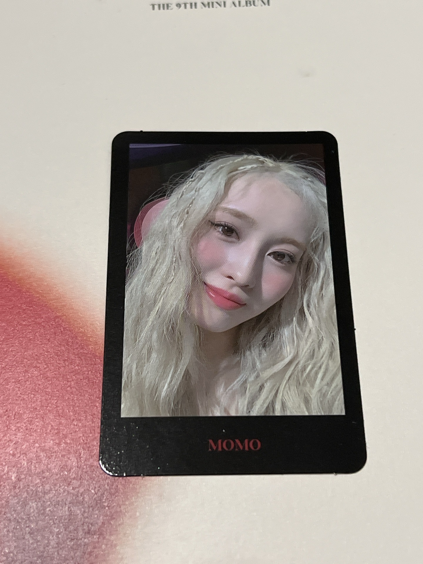 TWICE 迷9 專卡- MOMO