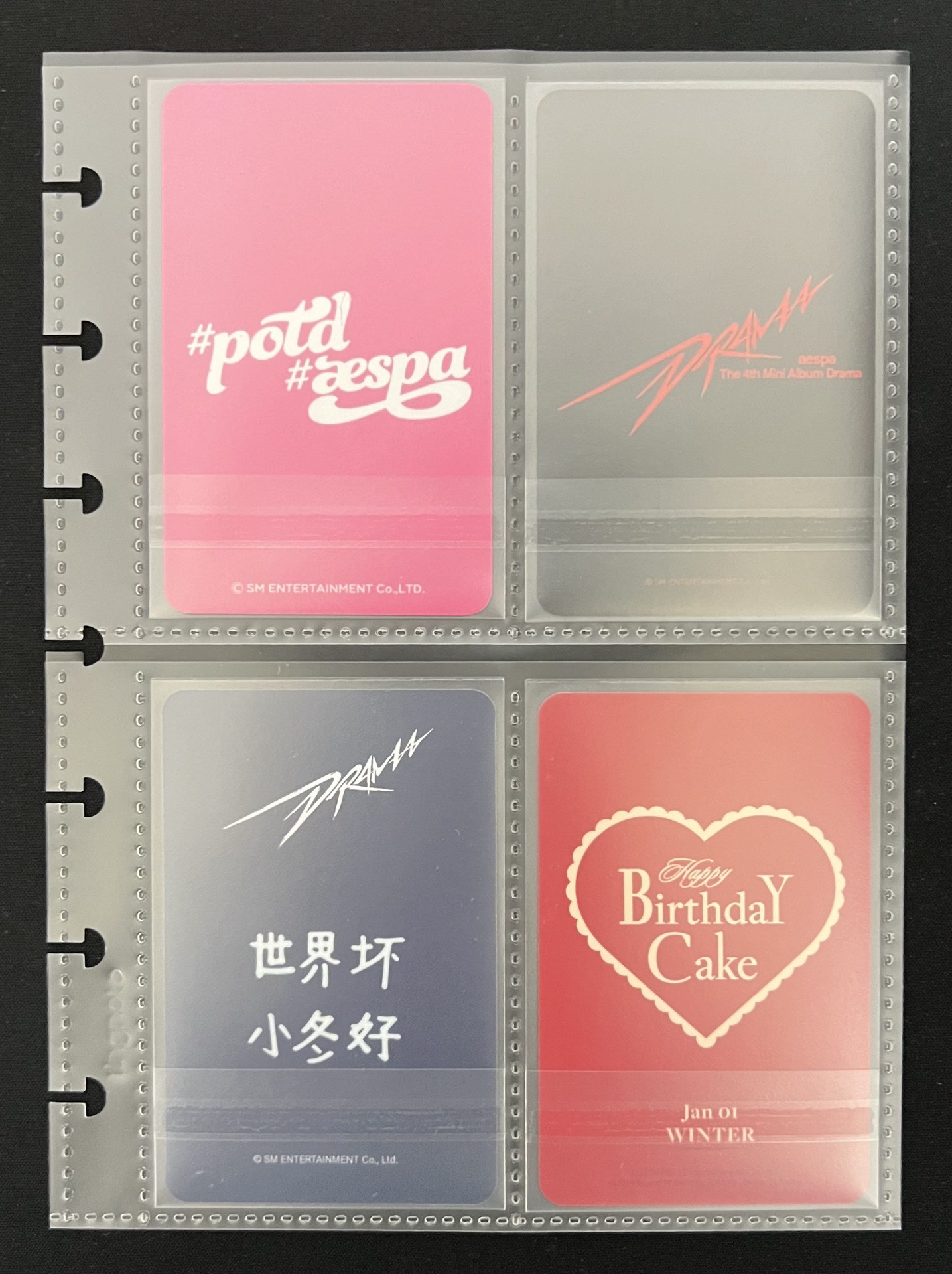 24年生日冬、托臉冬、捲毛冬、小熊冬