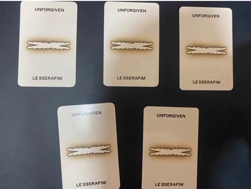 現貨LE SSERAFIM 正規一輯 "Unforgiven"K4 通路特典小卡 成套
