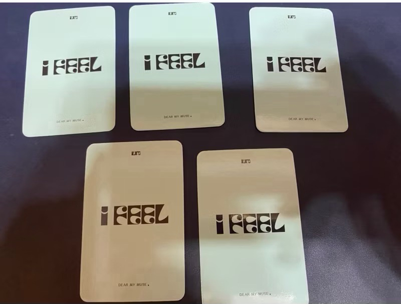 (G)I-DLE  迷你六輯 "I feel"Dearmymuse 通路特典小卡 成套 DMM