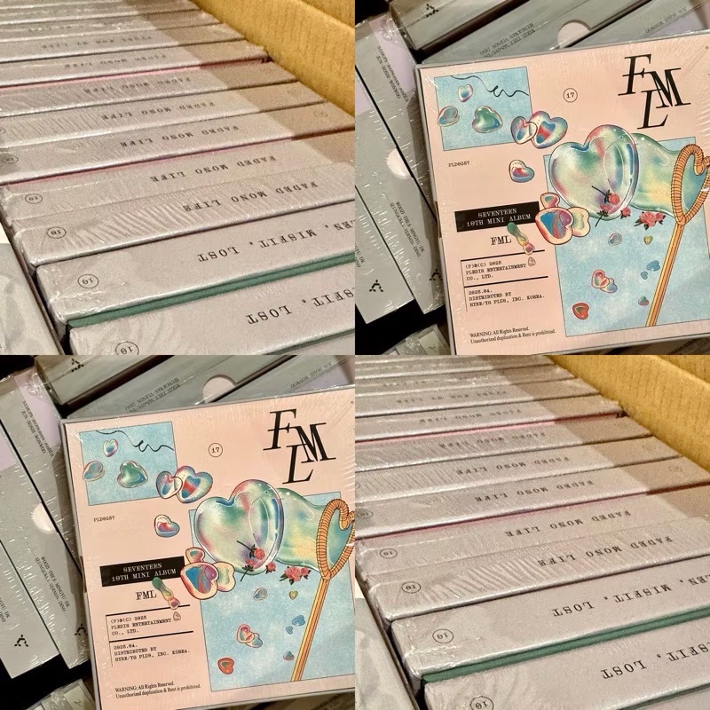 【未拆專】新郎盤 FML 克拉盤 Carat Seventeen 非簽售專 迷十