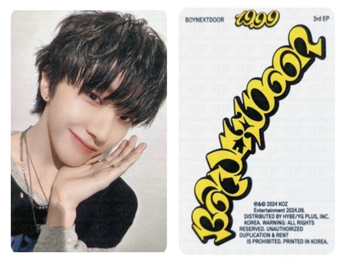 現貨｜19.99 專輯卡 Dangerous ver. 專卡 6