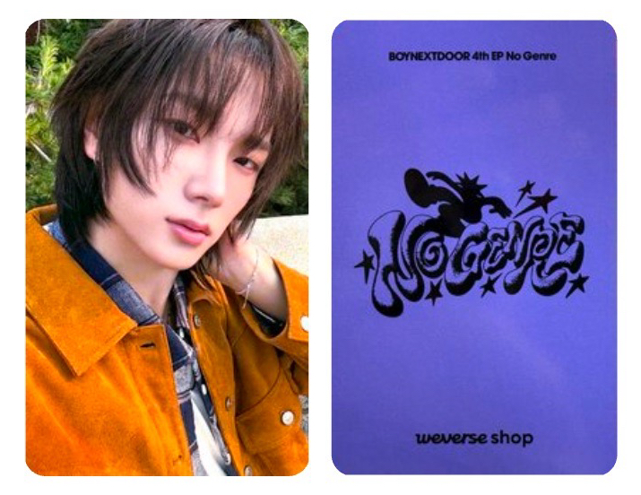 現貨｜No Genre kkt 特典卡 1