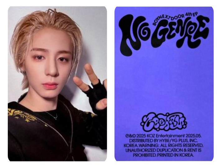 現貨｜No Genre 專輯卡 No Matter ver. 5