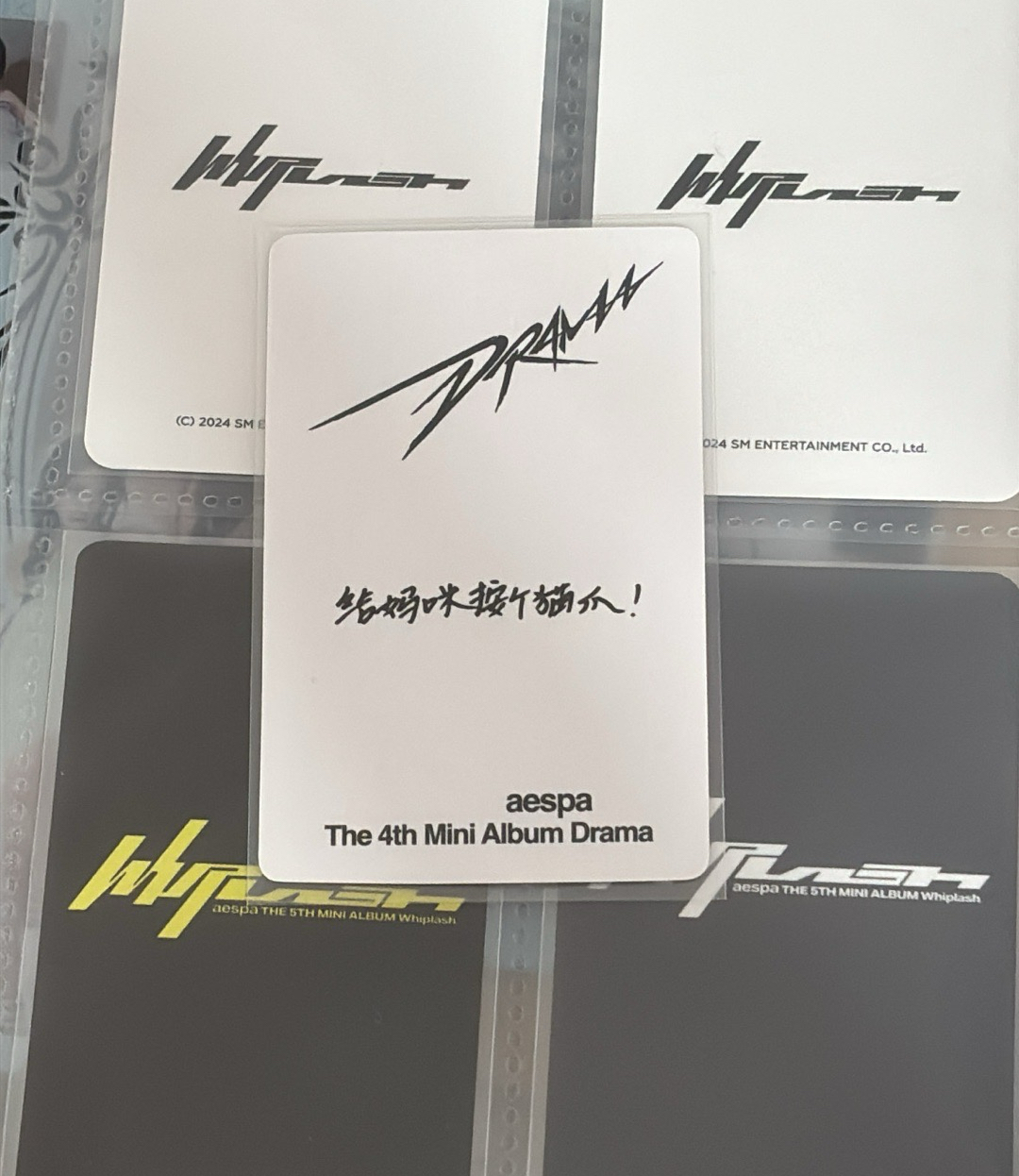 yzy1.0 范思哲寧 中文卡背