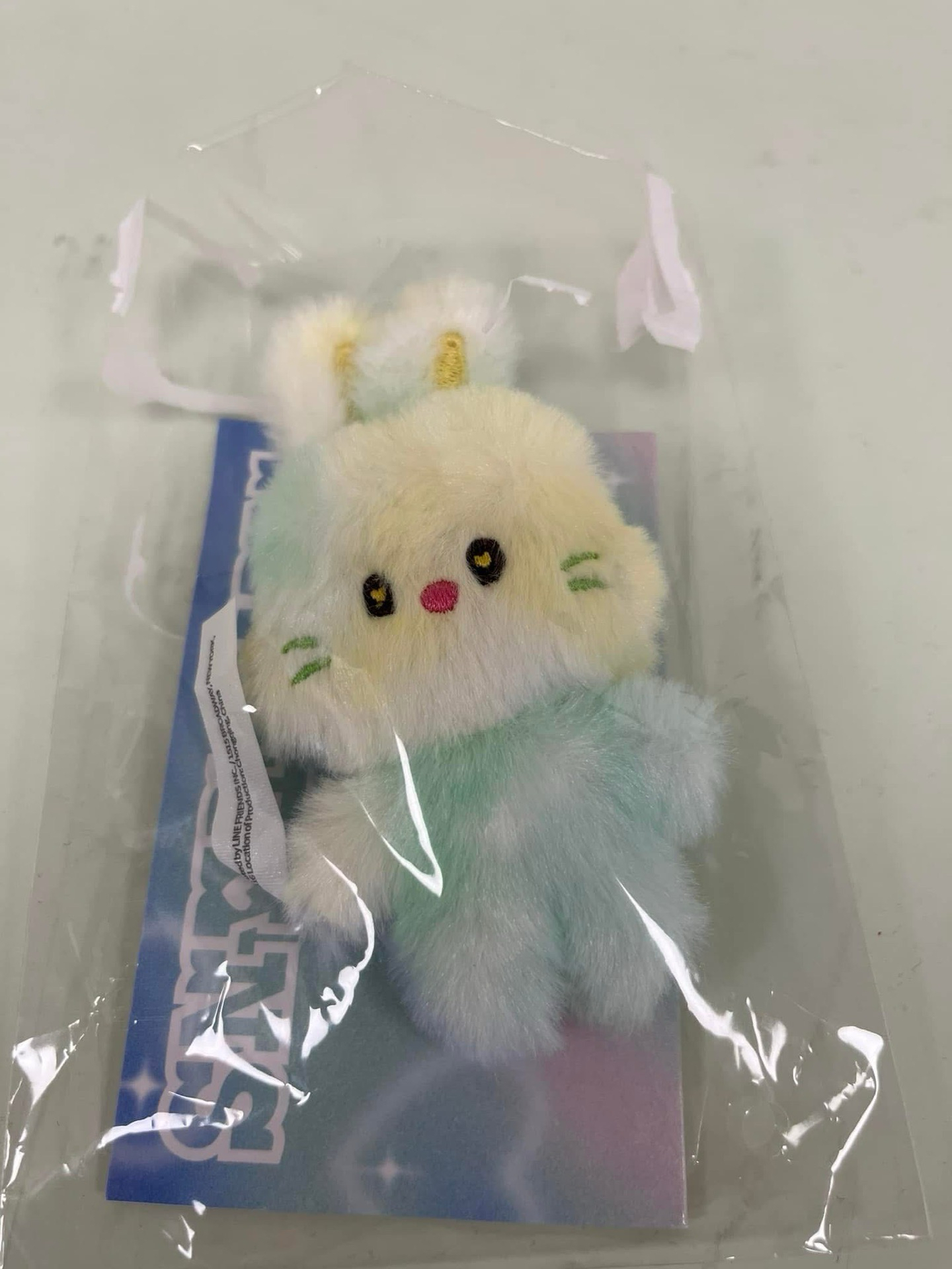 bunini 混色兔子鑰匙圈吊飾