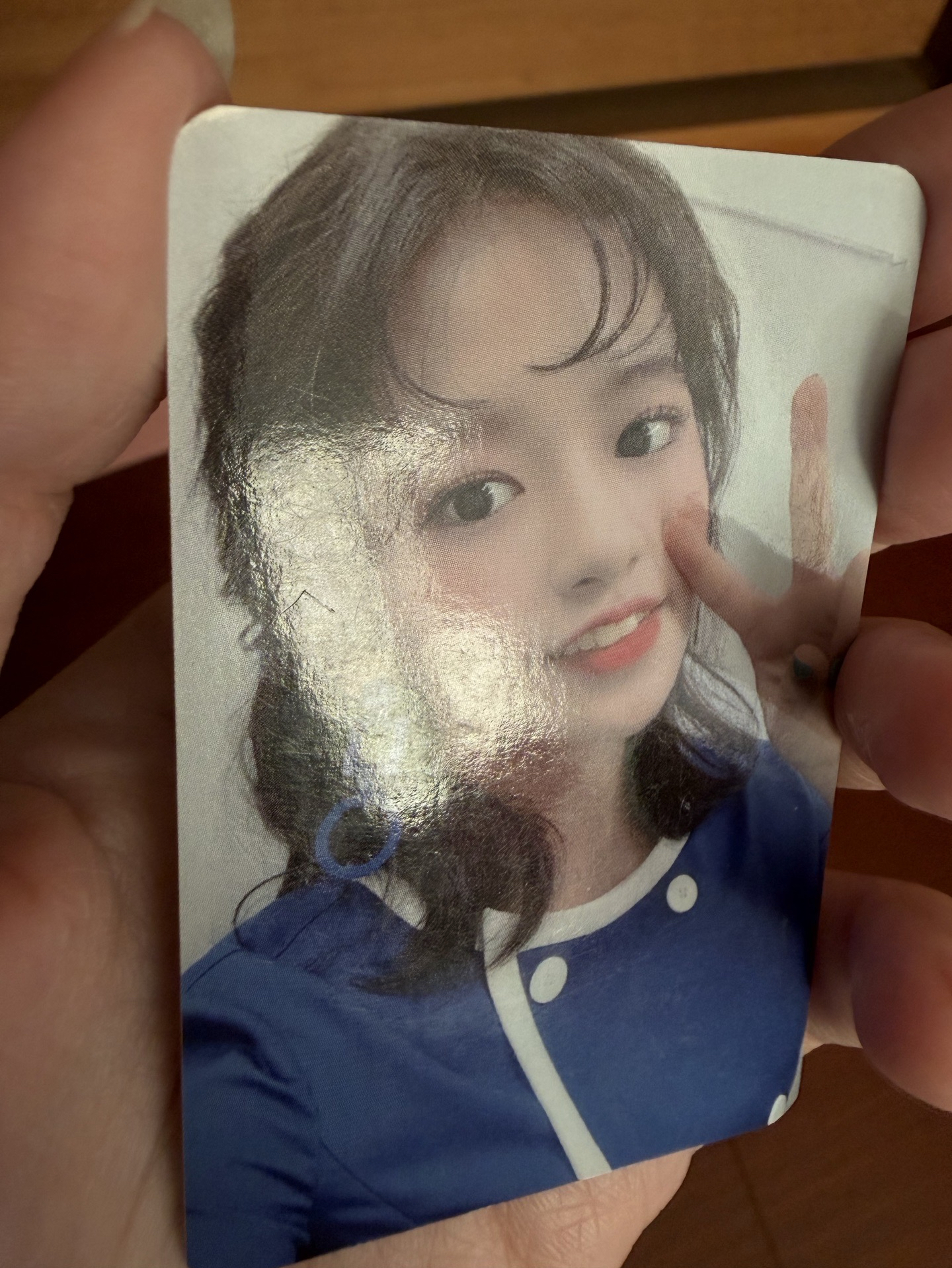 IZ*ONE 安俞真 HEART*IZ 打歌卡 Violeta ver.