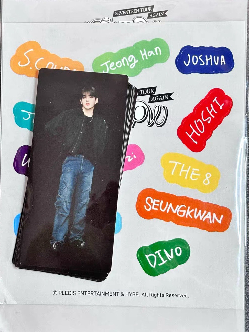 SEVENTEEN Follow Again 安可場 貼紙套組