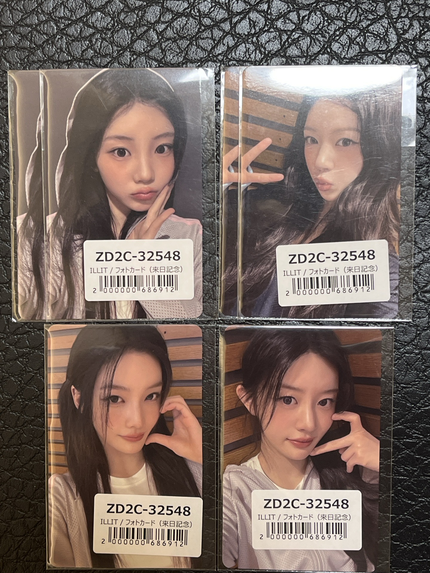 現貨 illit -時よ止まれ 環球 來日紀念 幸運卡 wonhee、minju、iroha、moka