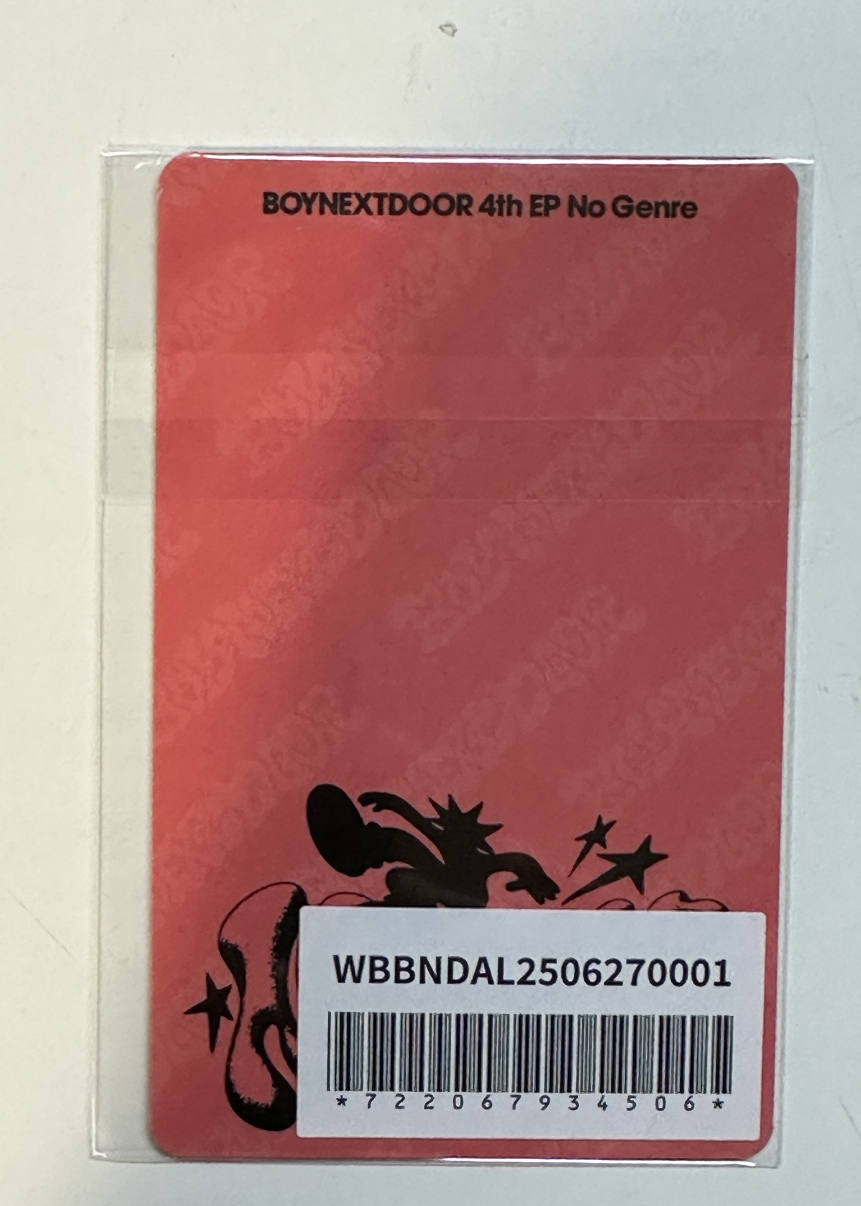 BOYNEXTDOOR 成淏日本安可場限 特典卡