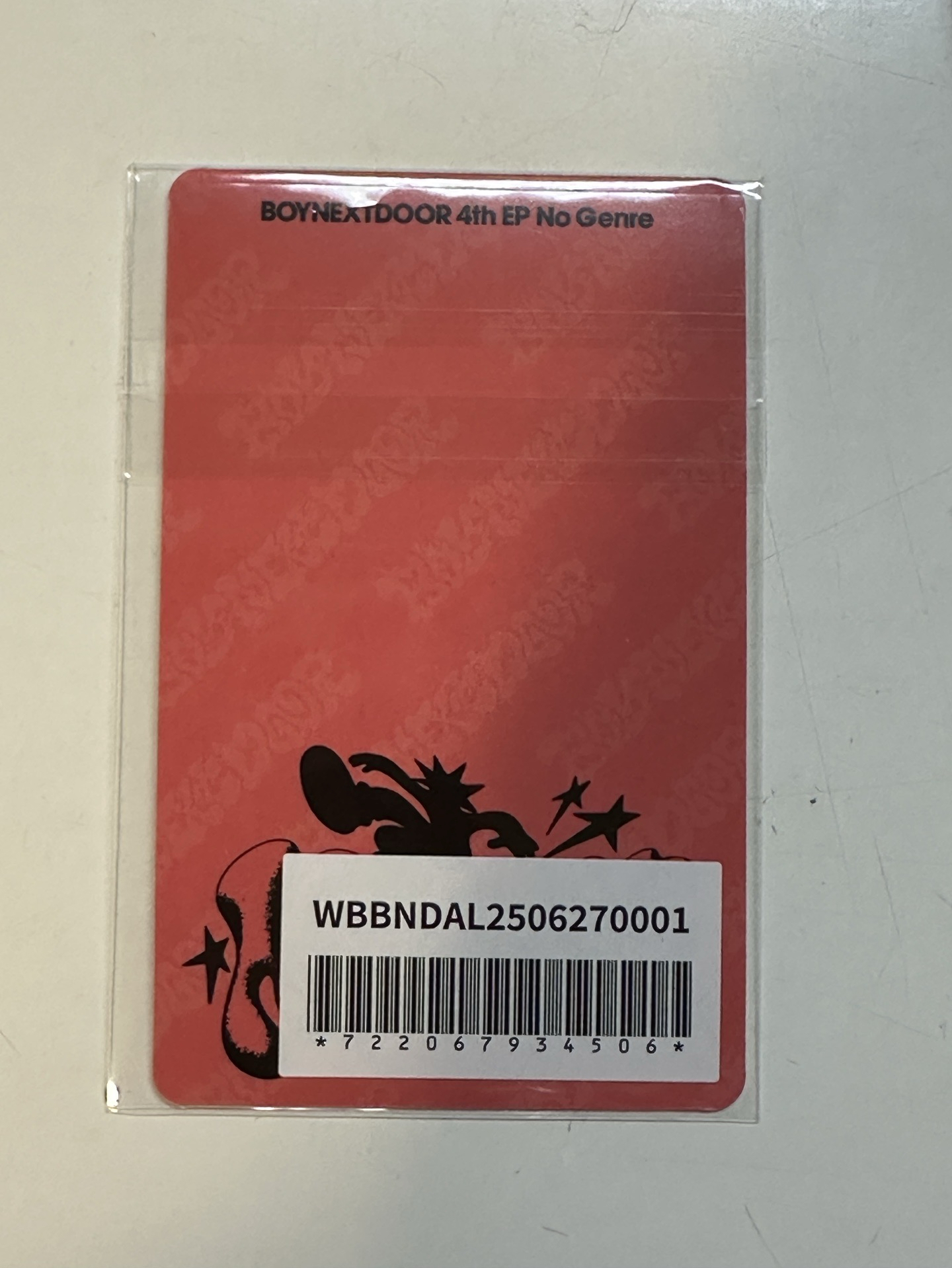 BOYNEXTDOOR 明宰鉉 日本安可場限 特典卡