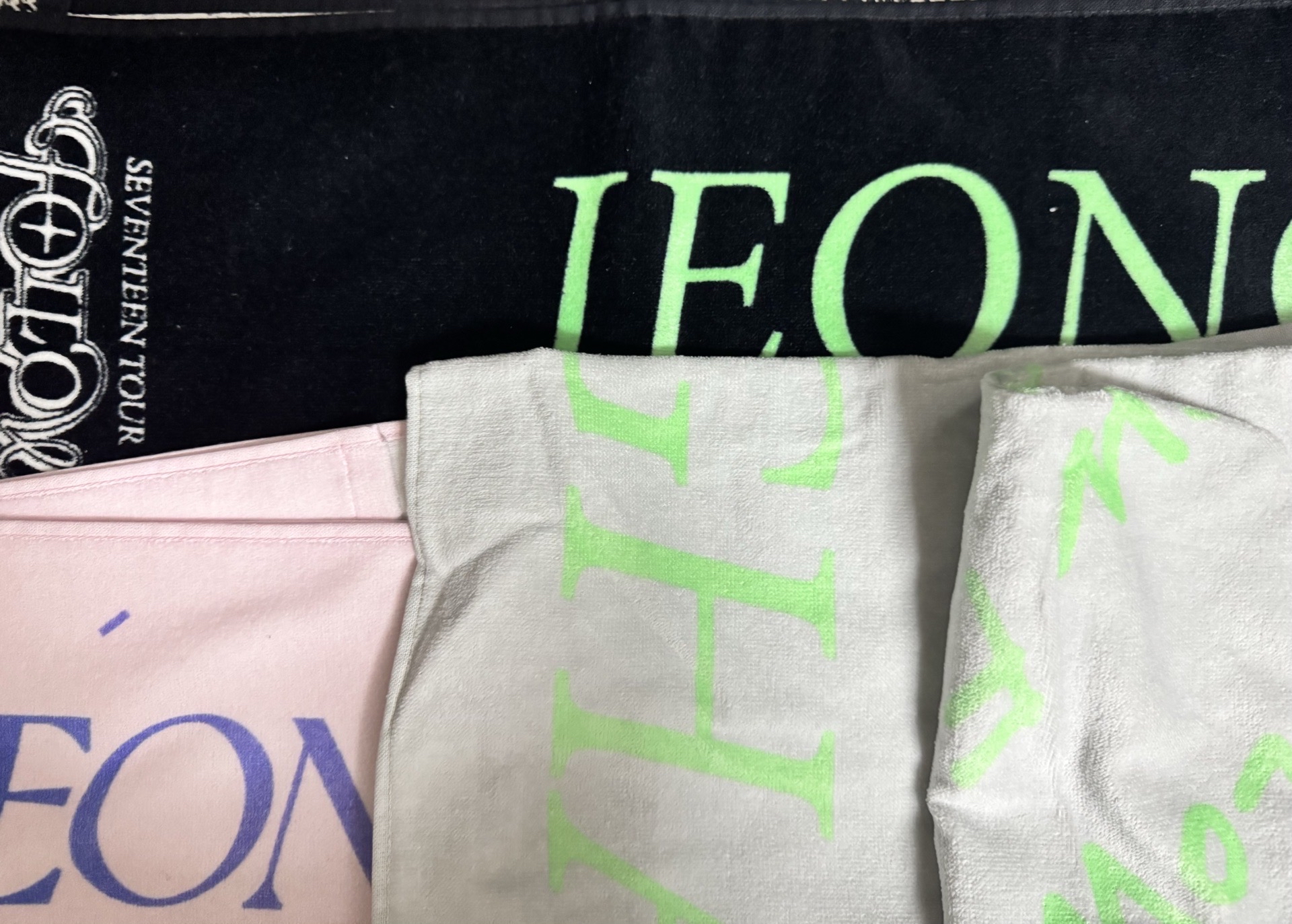 【現貨三件一起出】seventeen follow again love fm 尹淨漢 毛巾 連帽毛巾 演唱會