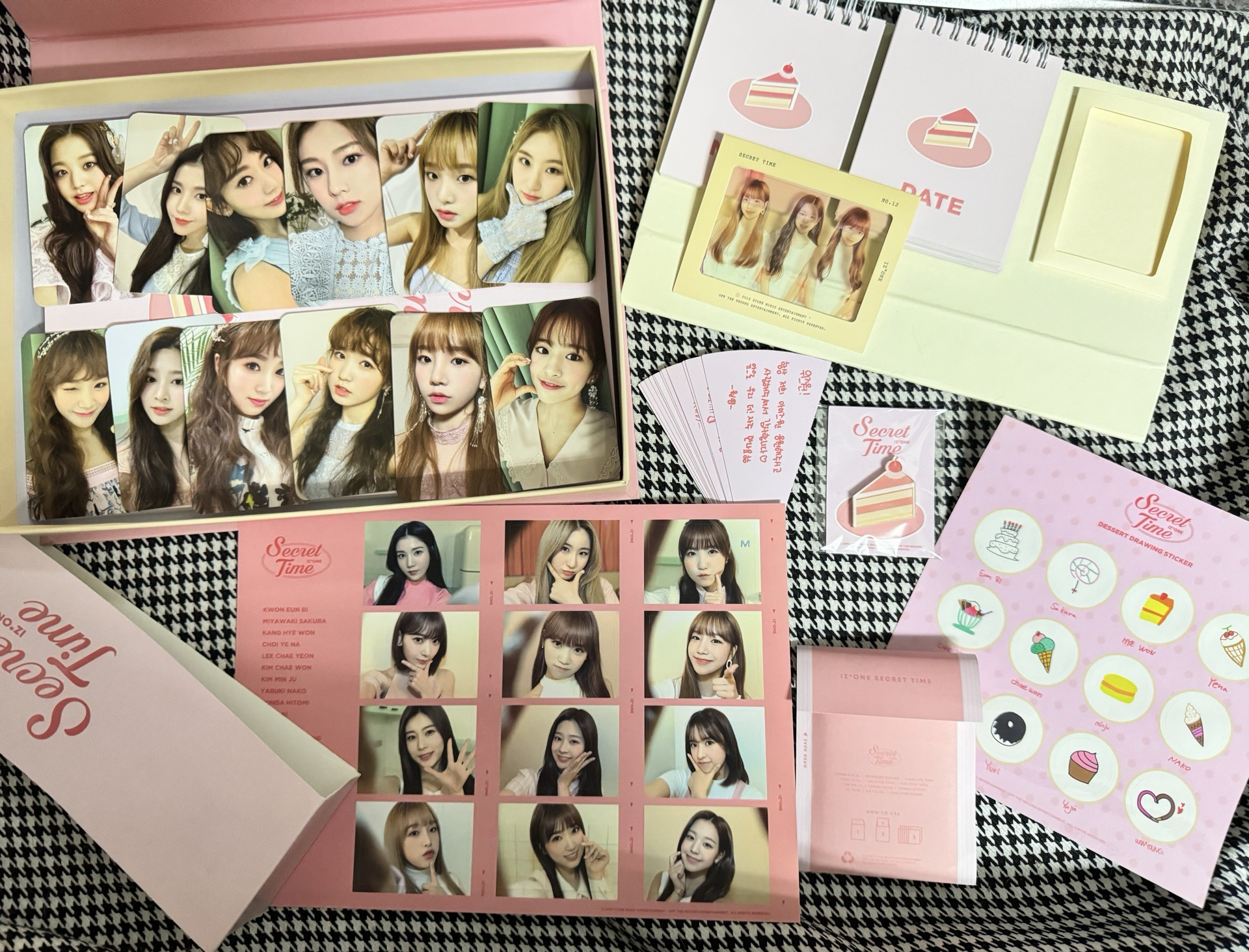 【現貨全套】izone 絕版 秘密時間 禮盒 小卡 寫真 兔圓 員瑛俞真恩妃宮脇咲良惠元叡娜彩演采源玟周奈子仁美柔理