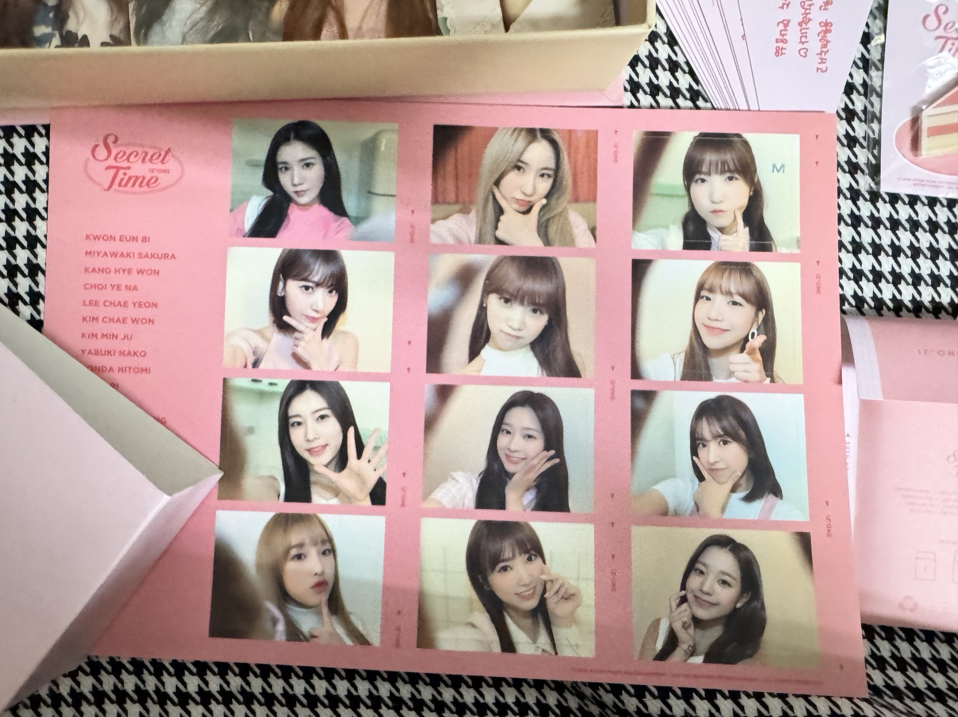 【現貨全套】izone 絕版 秘密時間 禮盒 小卡 寫真 兔圓 員瑛俞真恩妃宮脇咲良惠元叡娜彩演采源玟周奈子仁美柔理