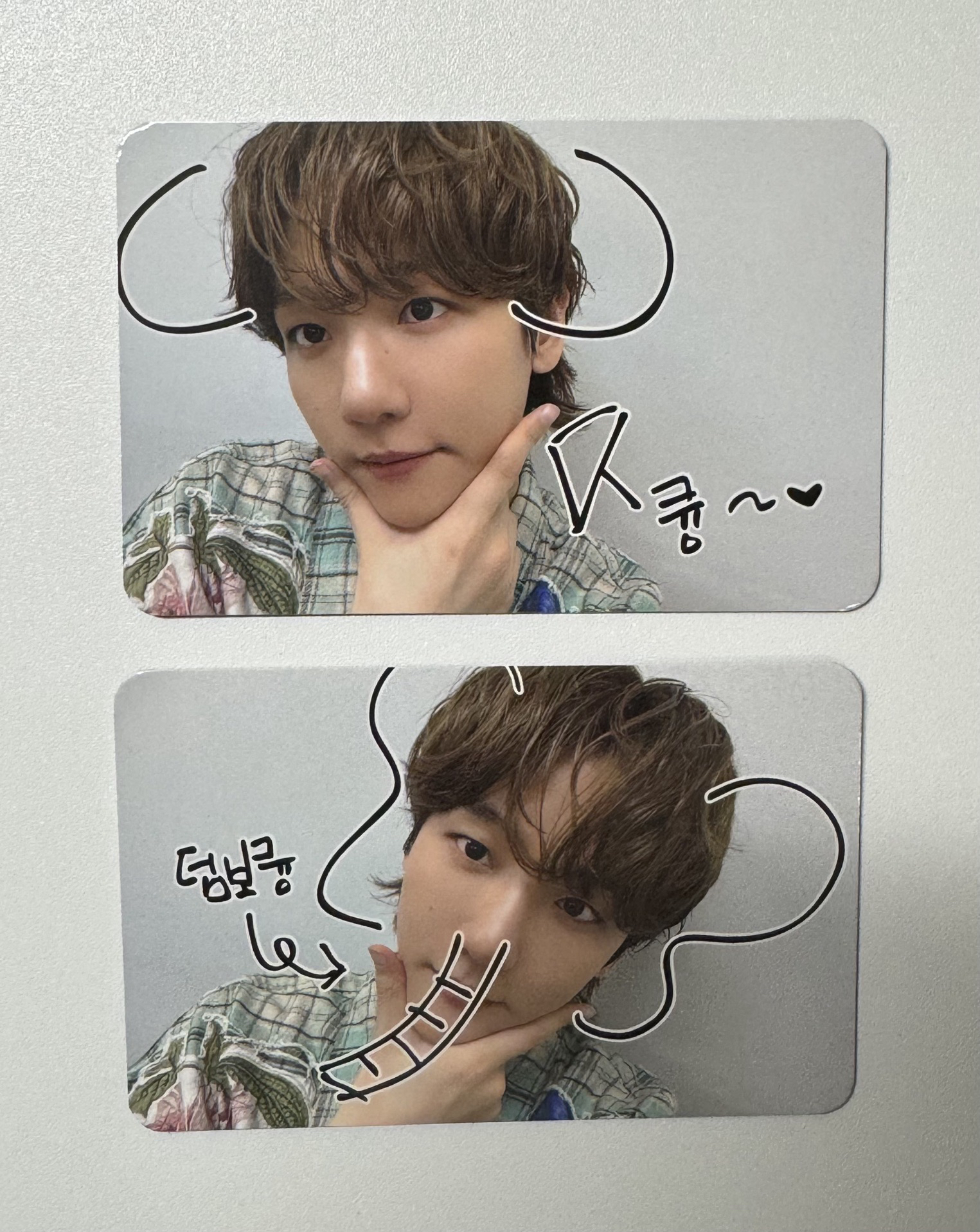 伯賢bolo5 ms簽售卡