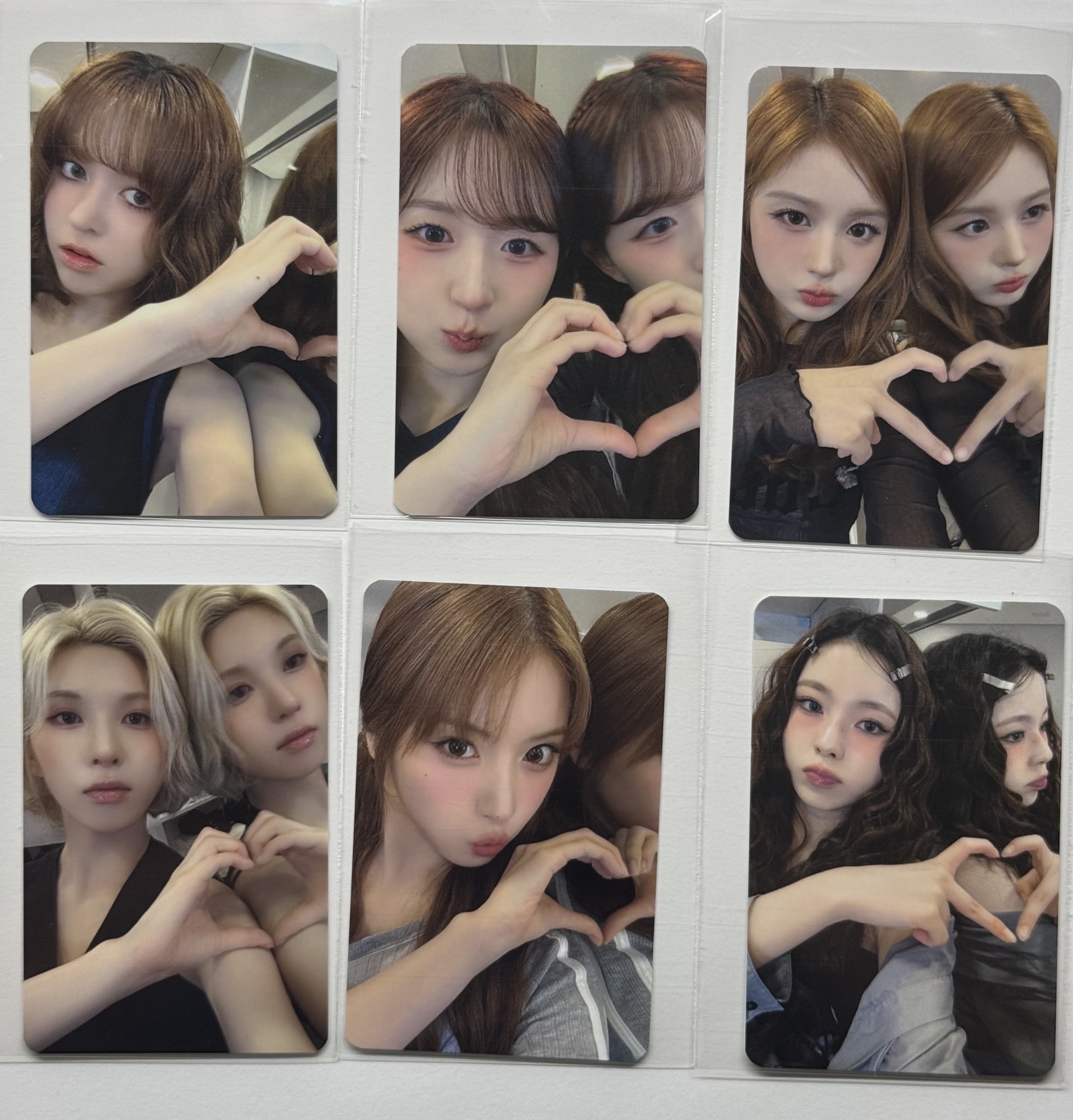 MS鏡子愛心 一套