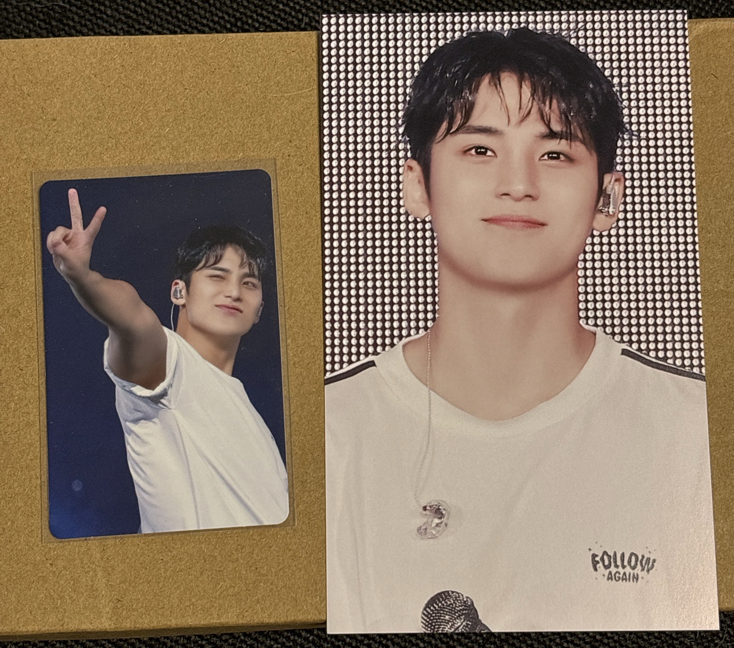 💙FOLLOW AGAIN DVD版小卡+環球特典明信片