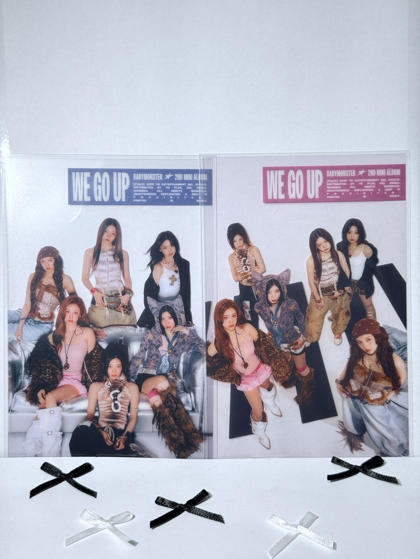 BABYMONSTER 《WE GO UP》預售禮貼紙（無小卡微廠損）