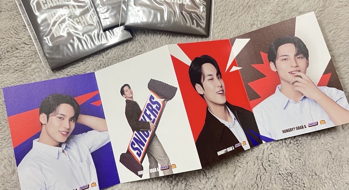 金珉奎 士力架明信片組