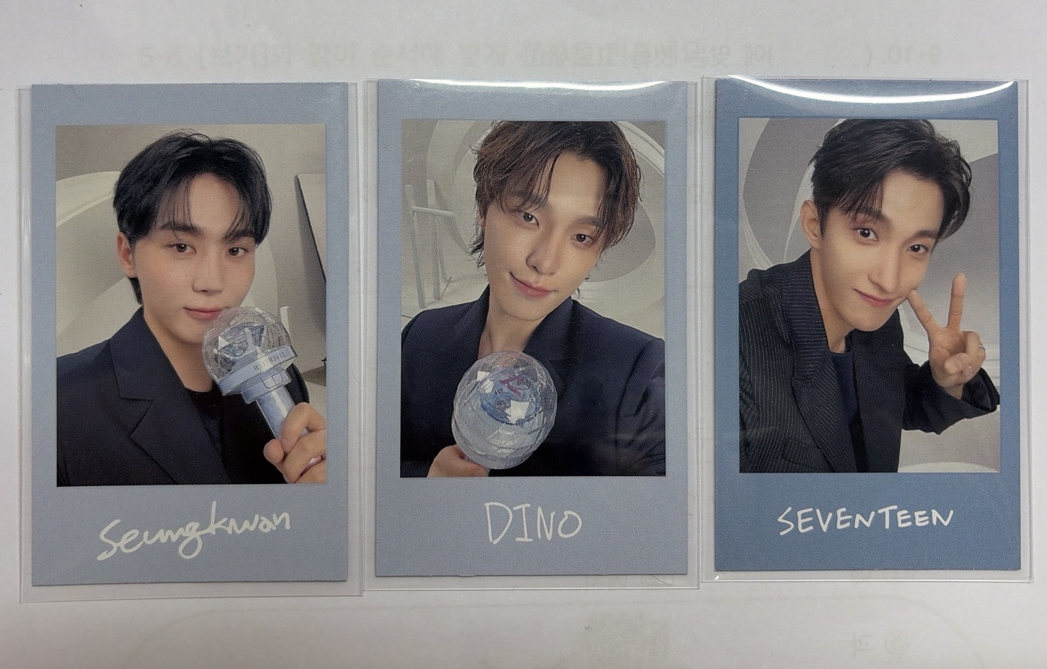 Seventeen NEW日巡拍立得