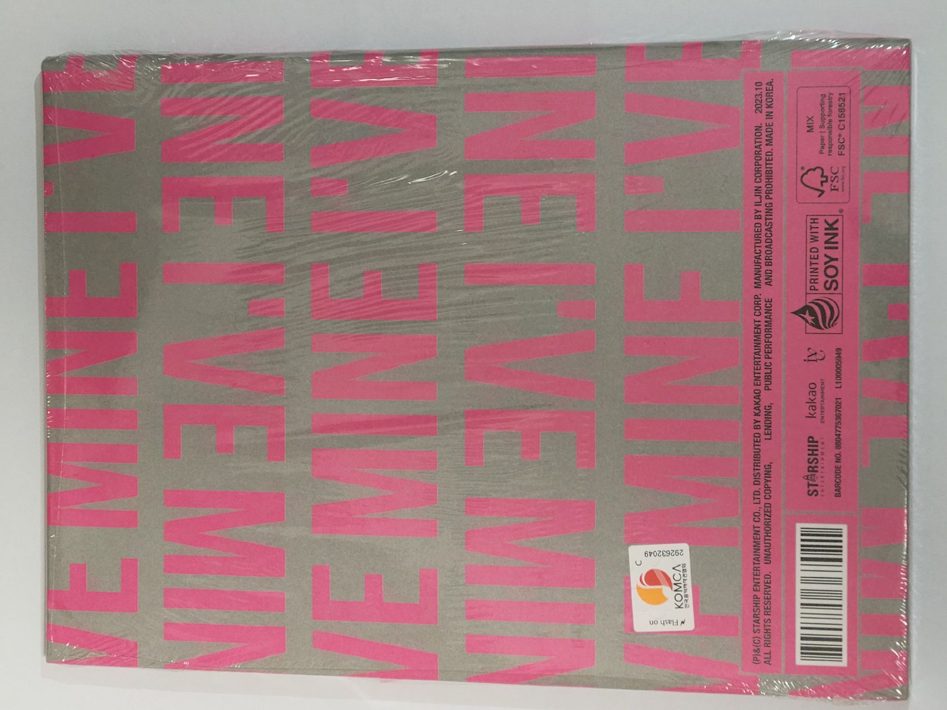 IVE 迷一 I'VE MINE 未拆專 BADDIE Ver.