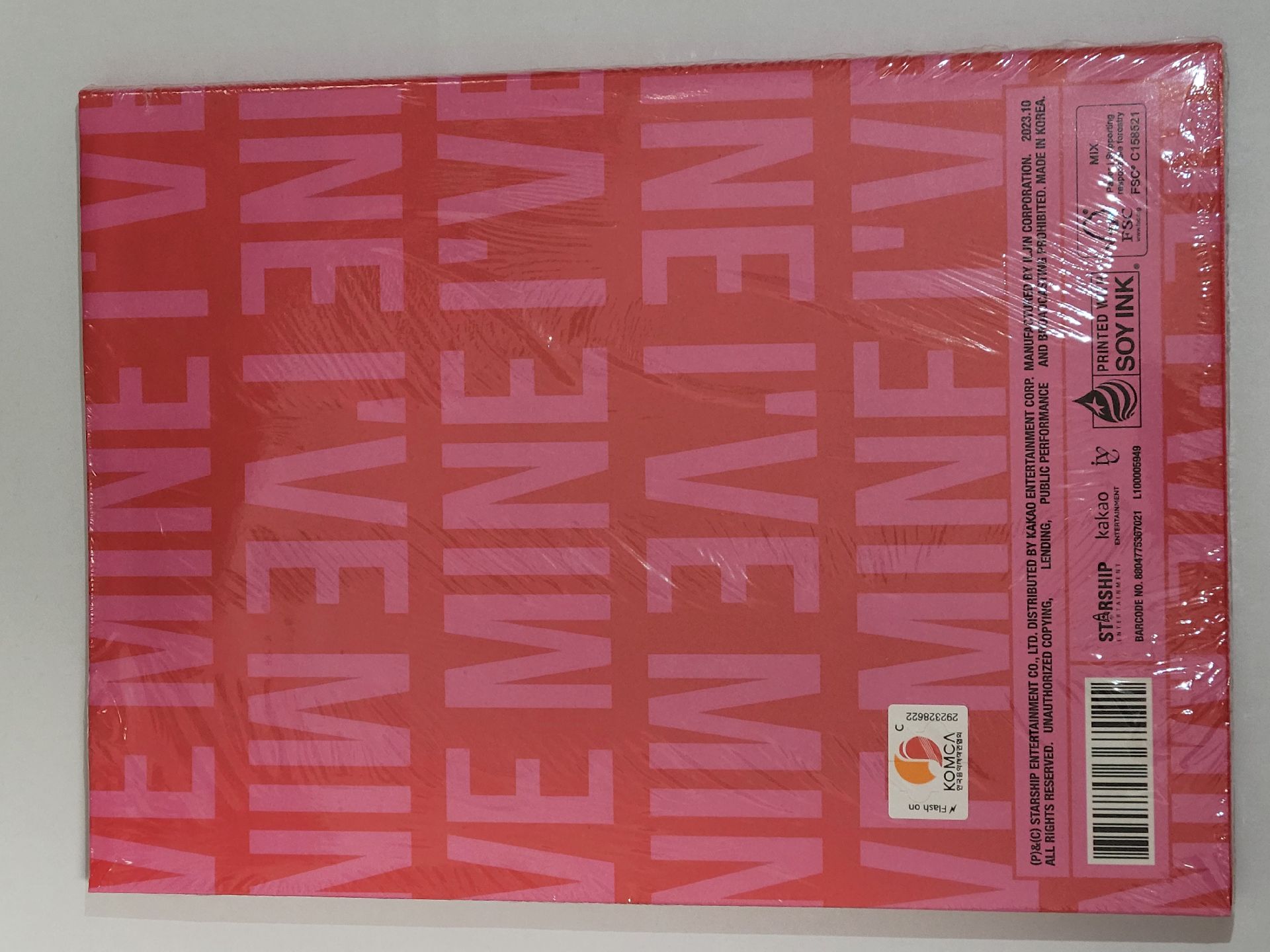 IVE 迷一 I'VE MINE 未拆專 OFF THE RECORD Ver. 