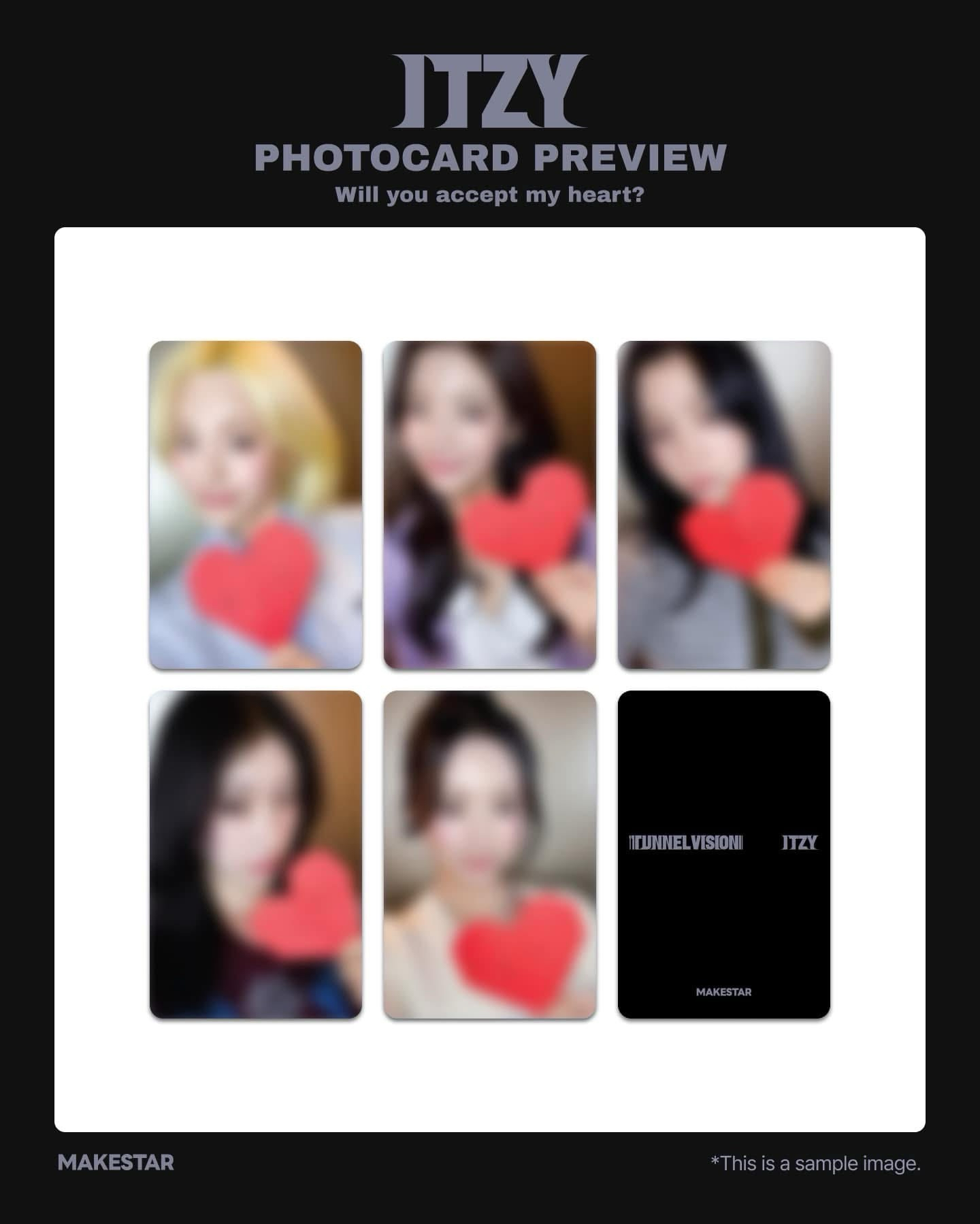 ITZY TNVS MS台北 中簽卡