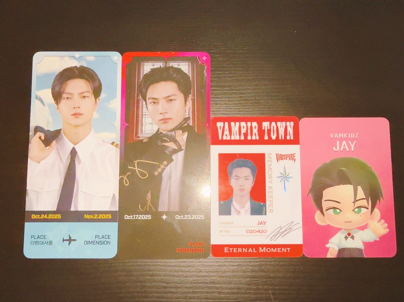 星 JAY 快閃書籤 SP卡 Q版小人卡