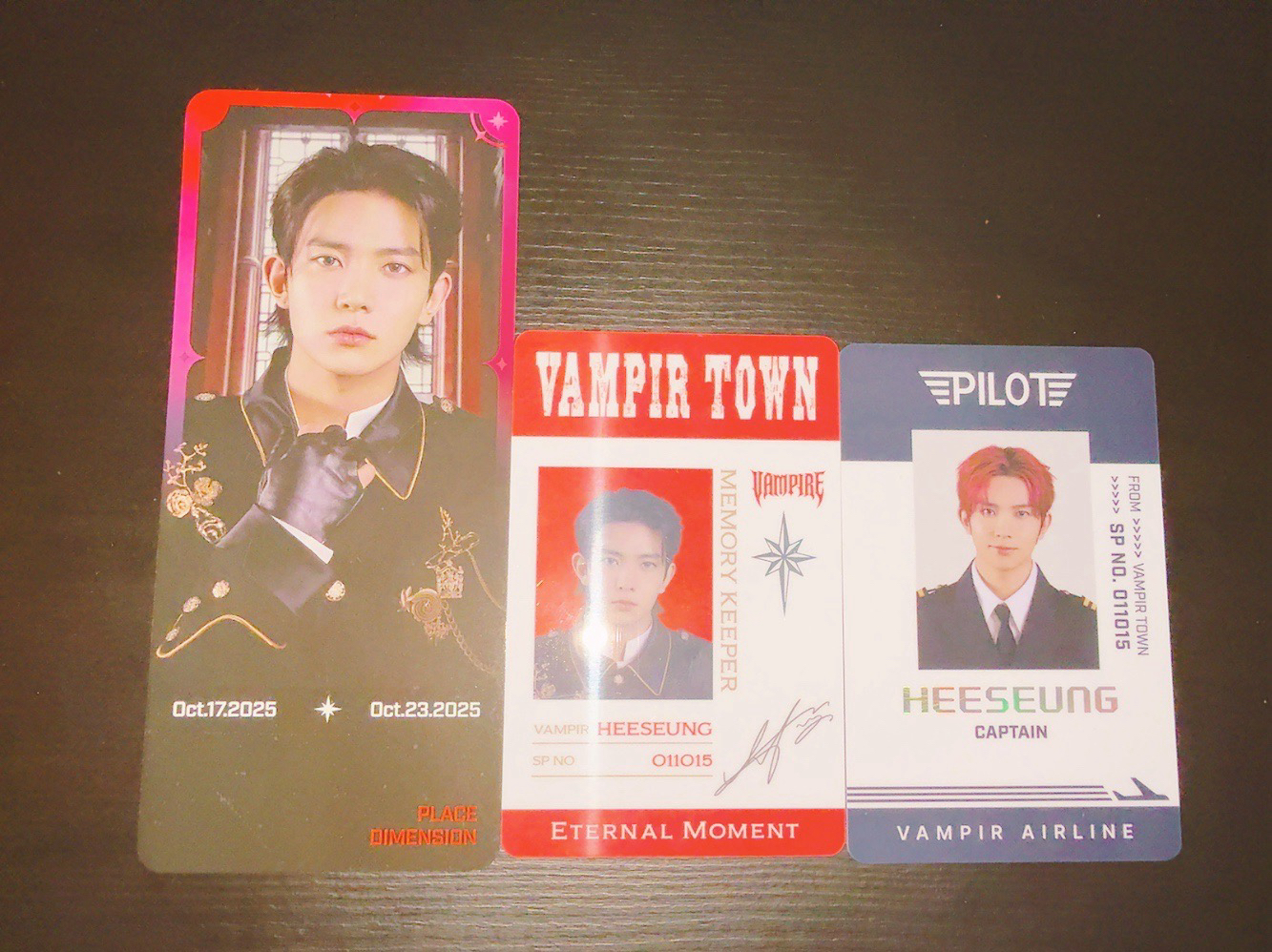 羲 吸血鬼 機長 書籤 SP卡