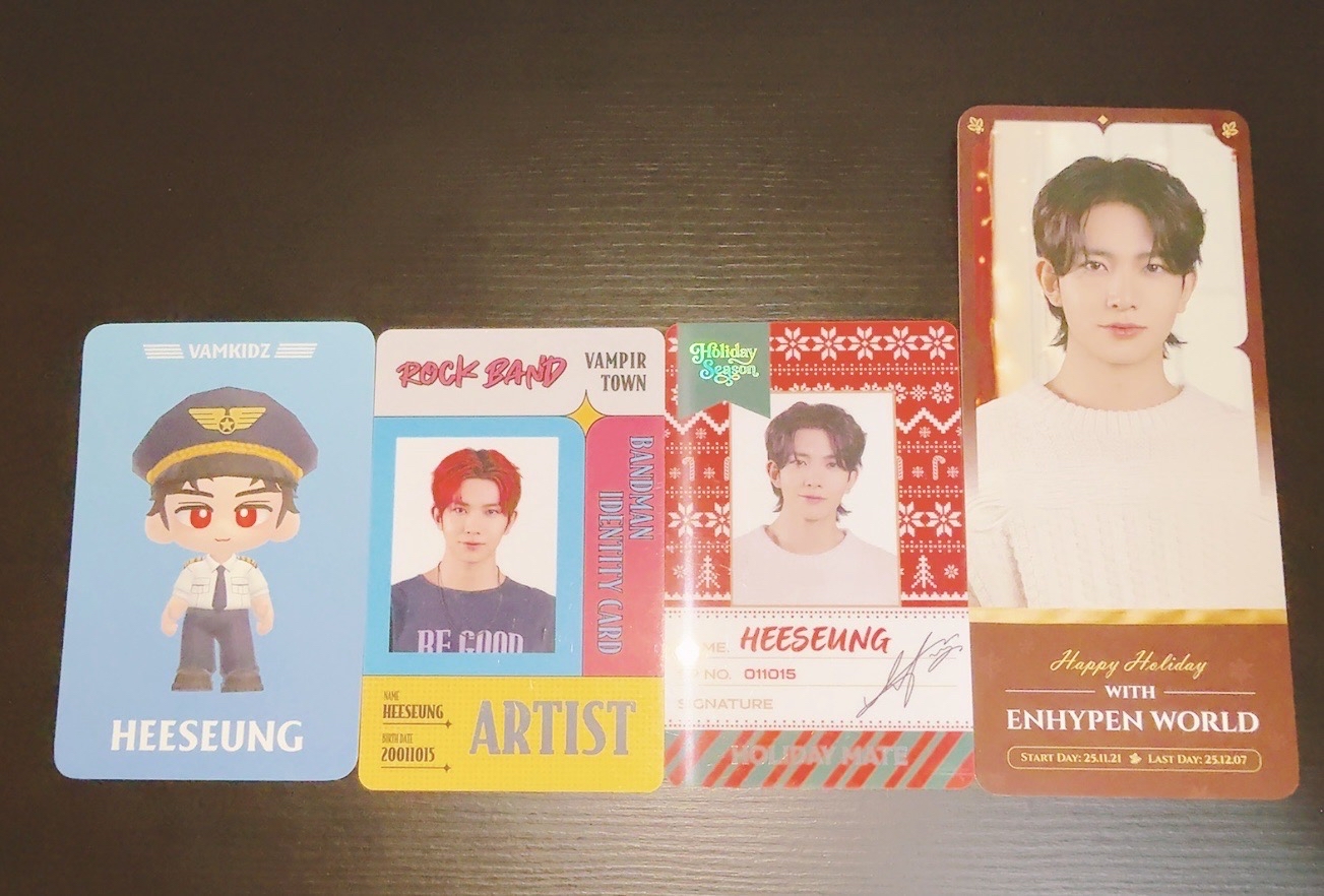 羲 機長Q版小人卡 搖滾SP 節日SP 節日快閃書籤