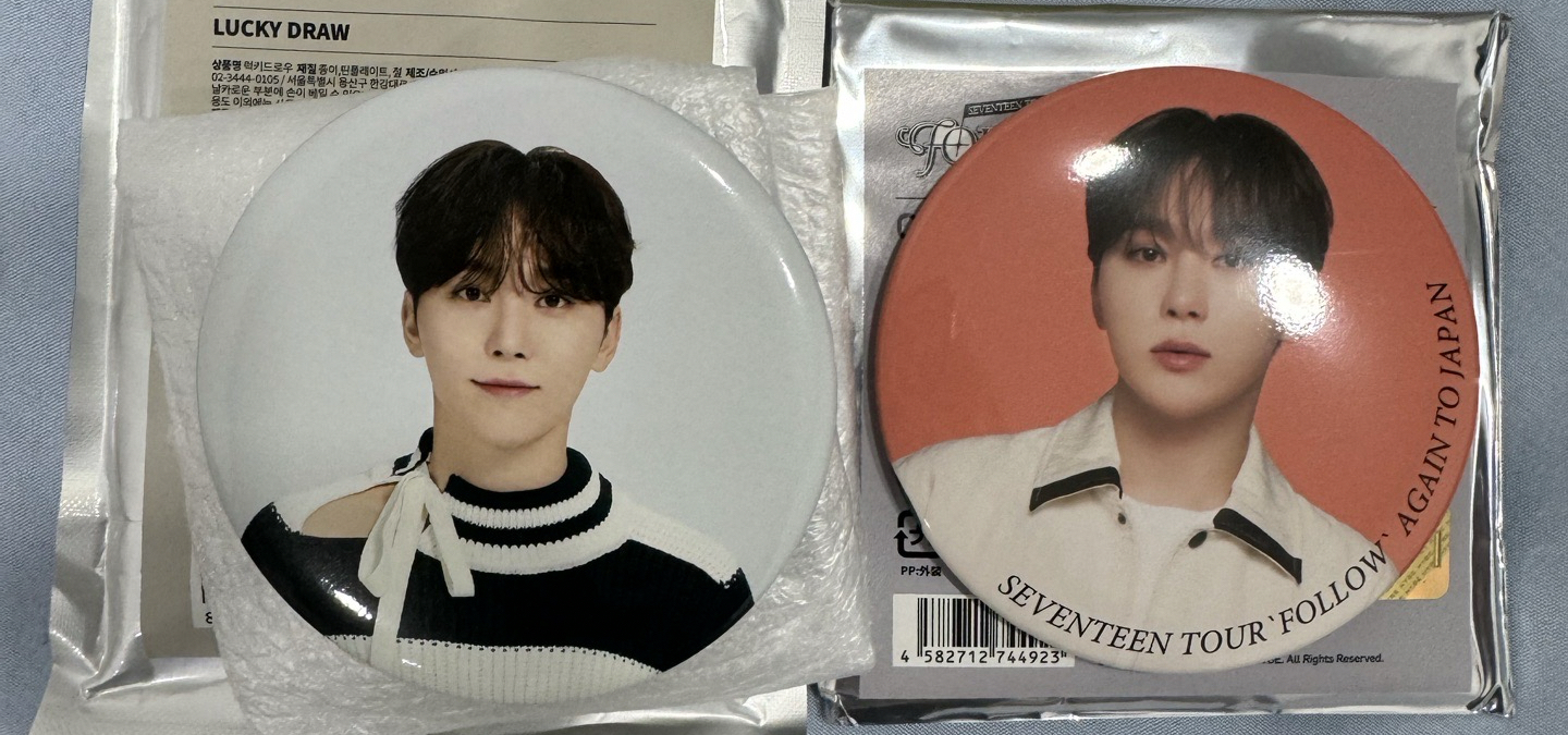 24克拉島/follow again 寛 徽章