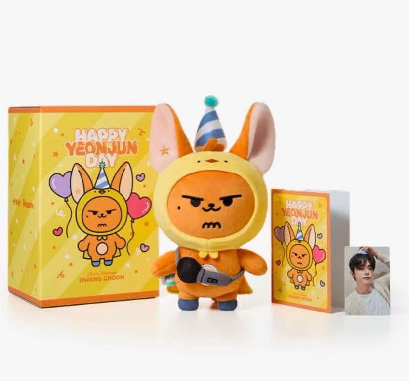 TXT HEART MESSENGER 25-26 然竣 生日禮 生日禮盒 黃春