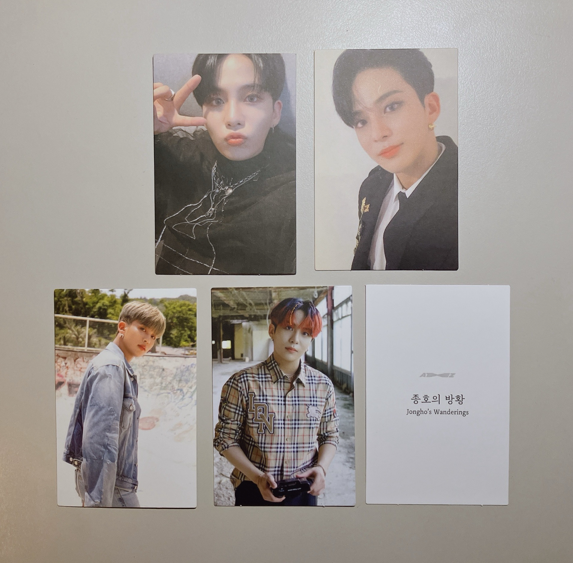 ATEEZ 鍾浩 wave wonderland THANXX 專卡