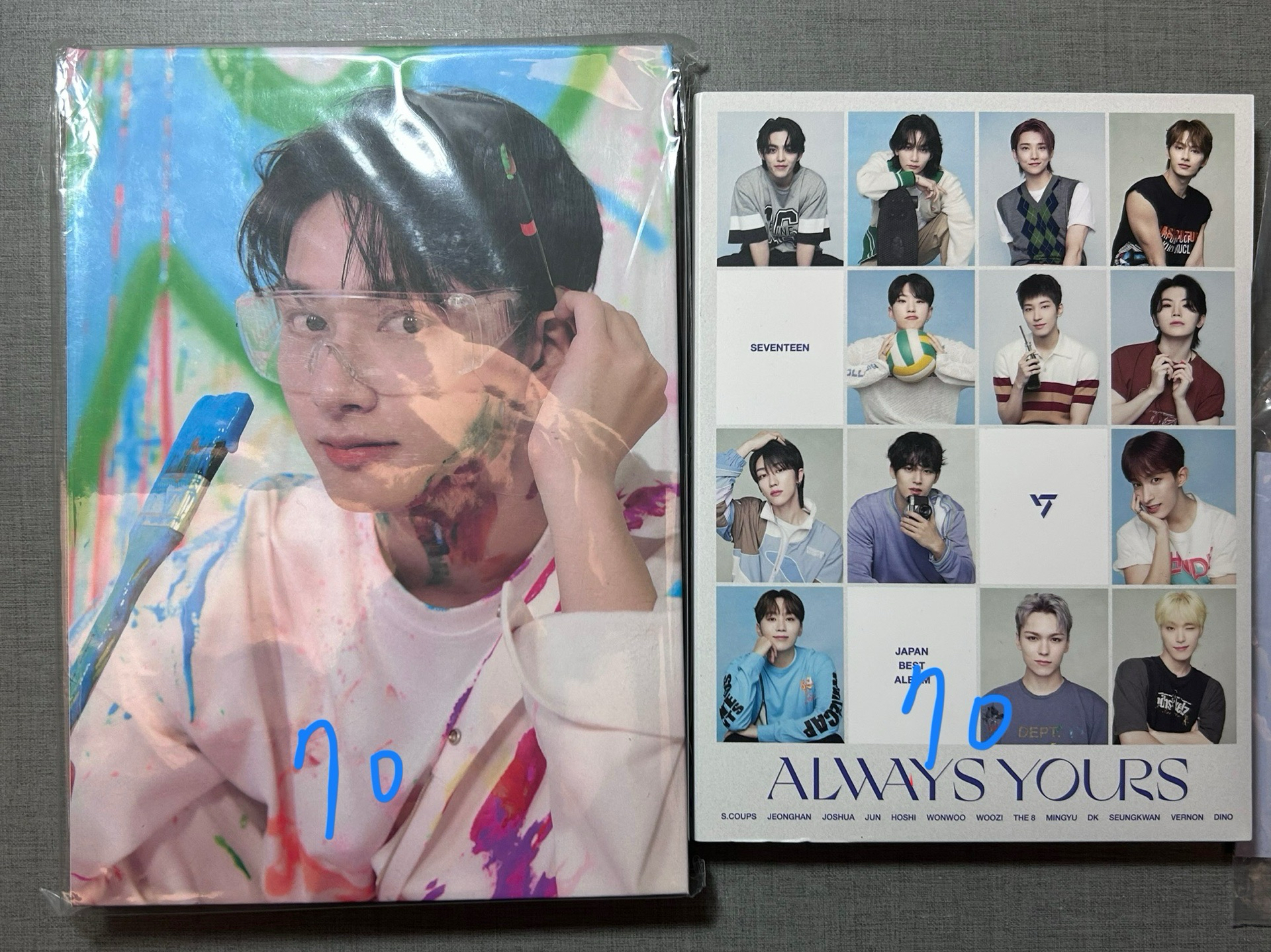 Seventeen卡類and周邊