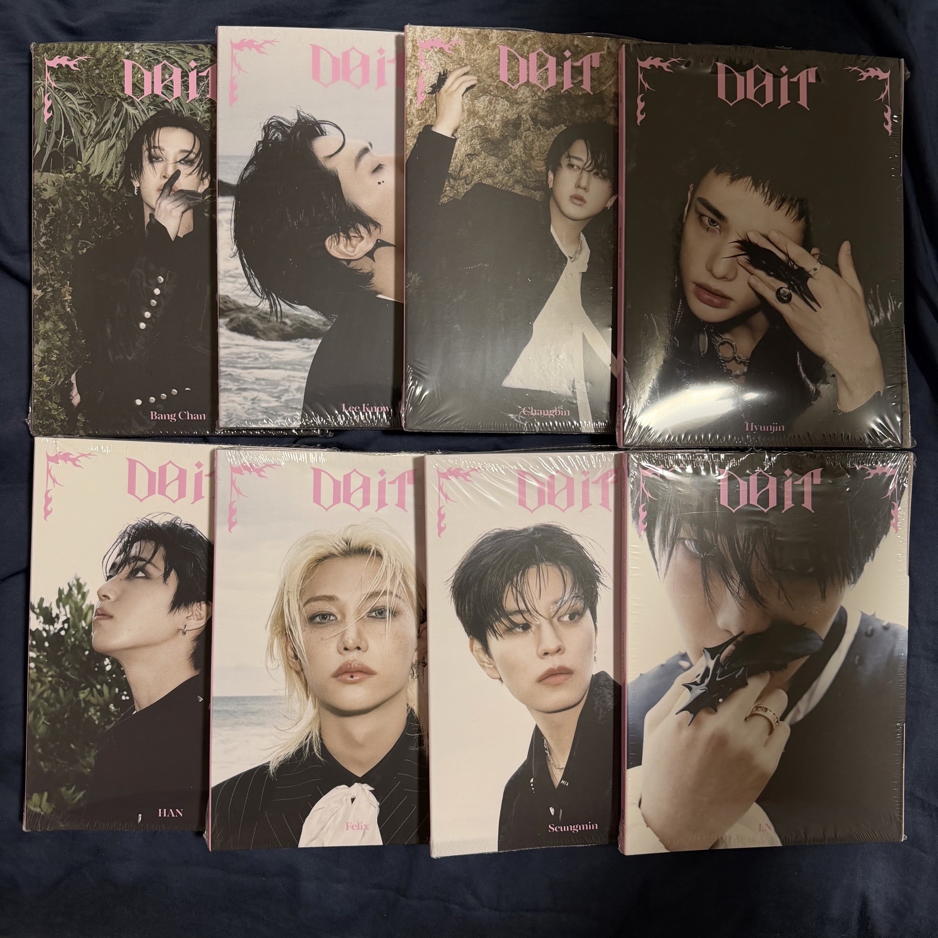 Stray kids Do it 單封 已拆 全專 ACCORDION VER 成員單封