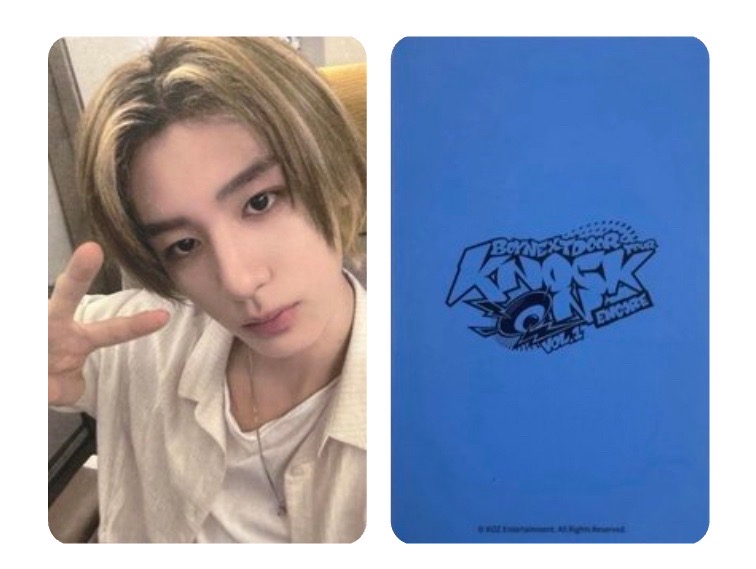 BOYNEXTDOOR Knock On 巡迴 會員禮卡 安可場 新入會卡 4 5