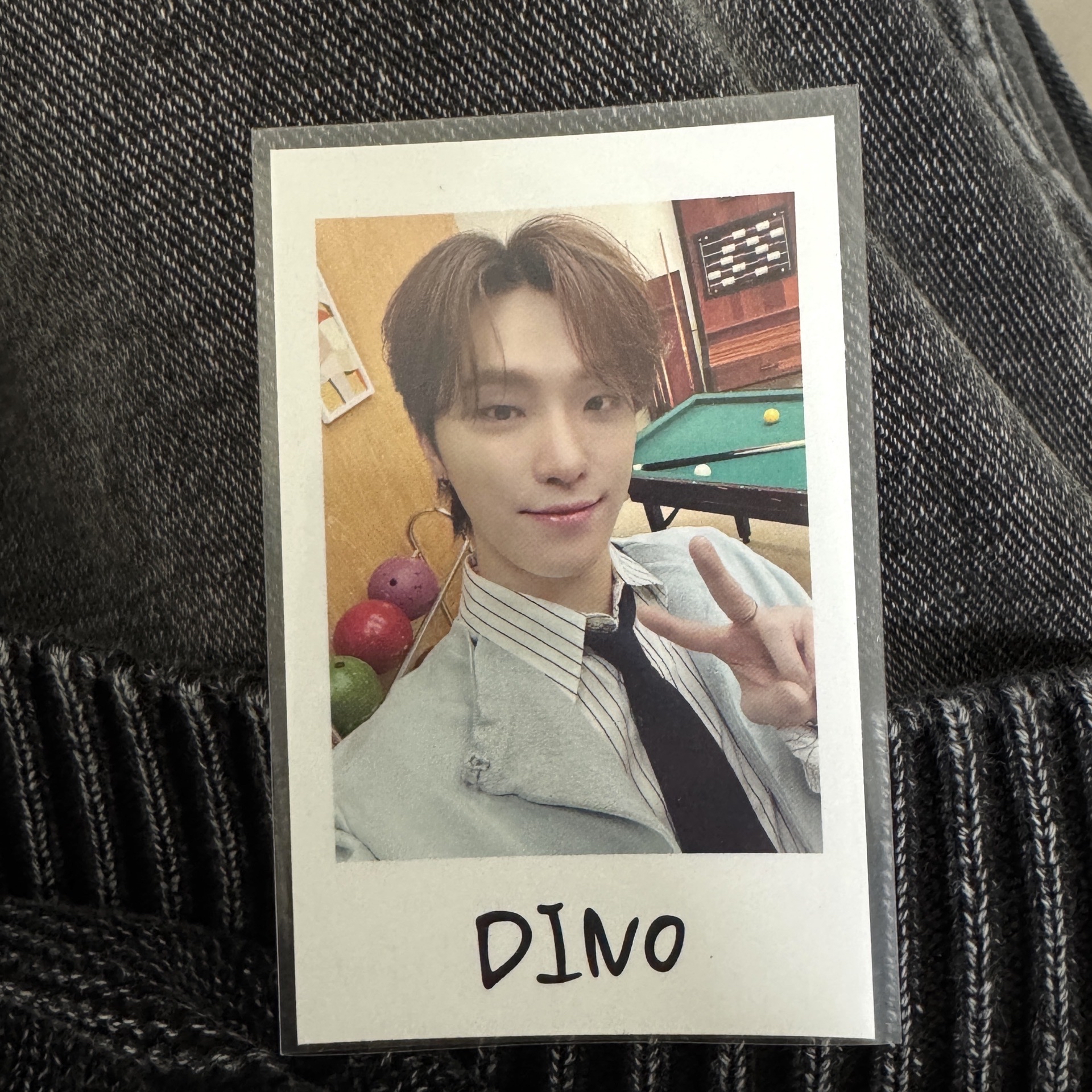 日巡拍立得貼紙 Holiday燦🦦撞球報備照