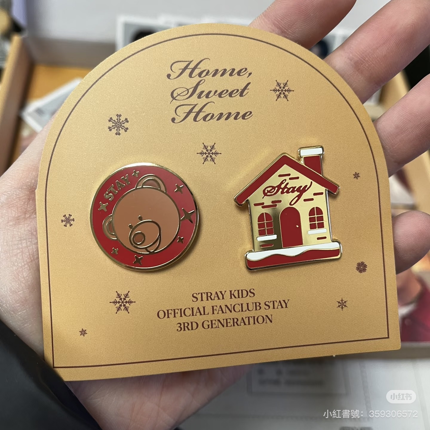 Stray Kids 三期徽章(無背卡)