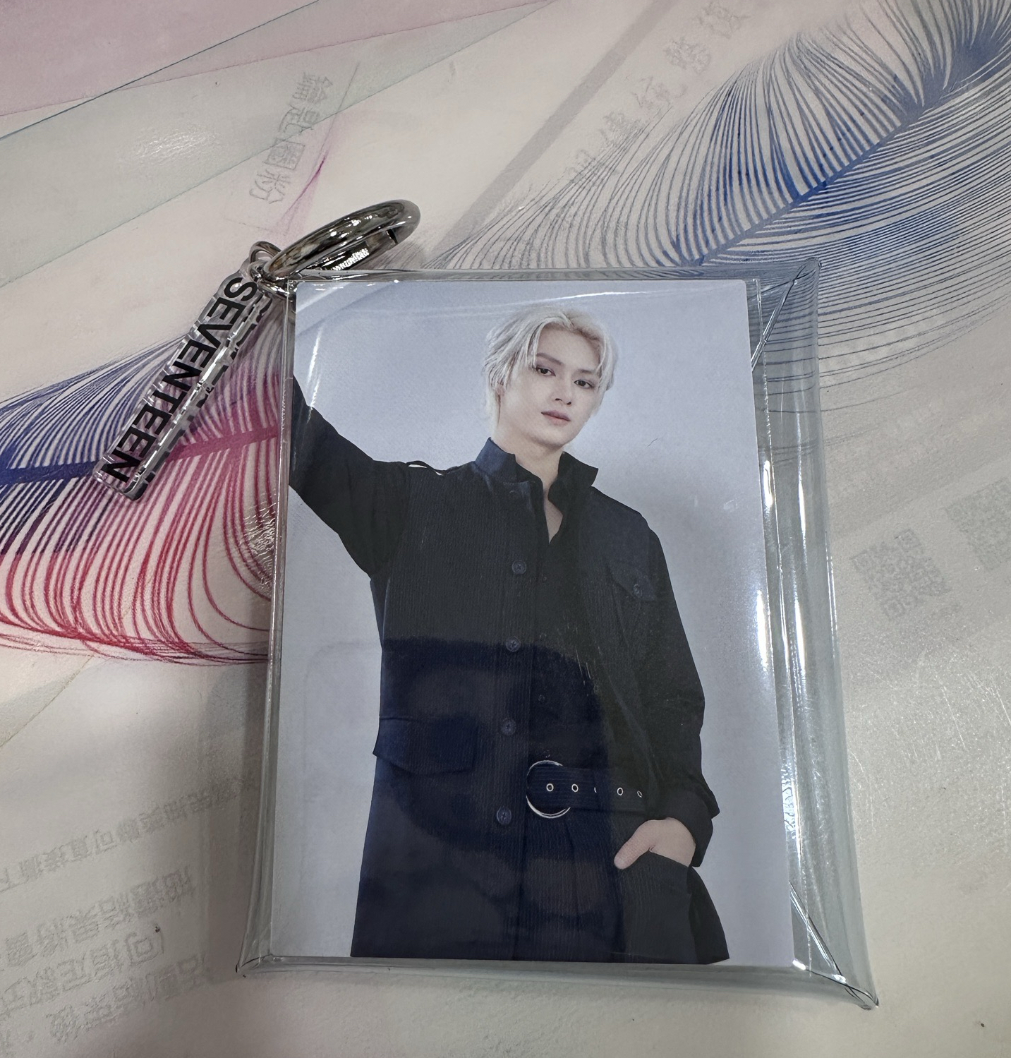 NEW_日巡 PVC卡包 俊 JUN