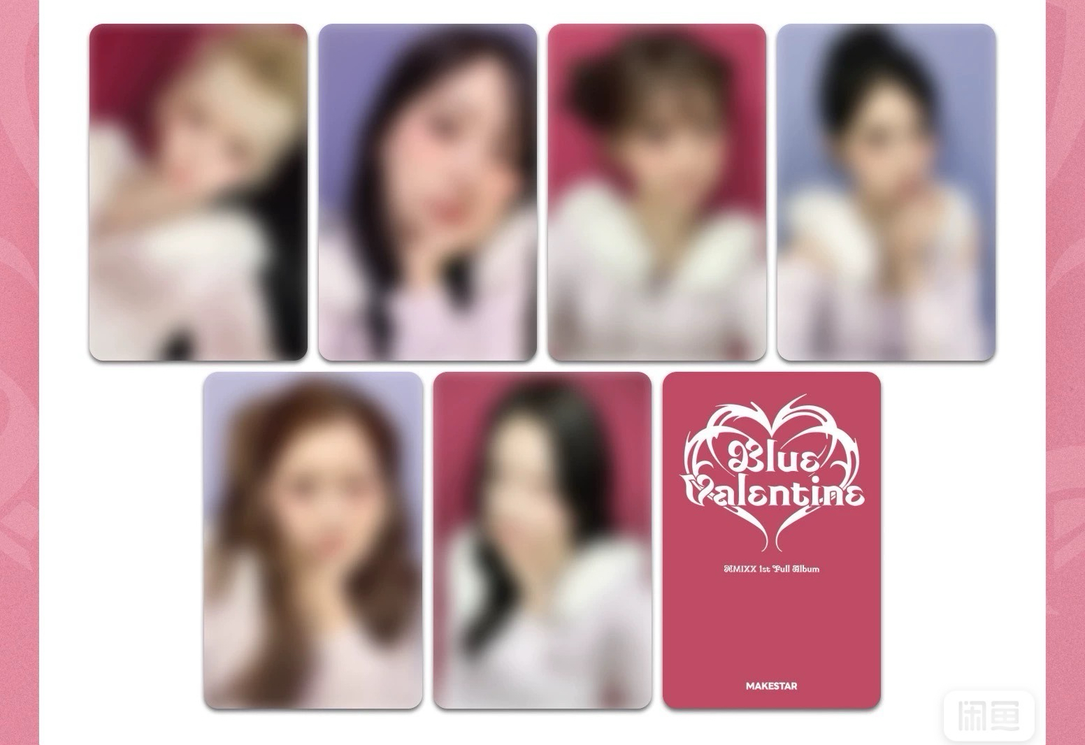 音中一位造型中簽簽卡