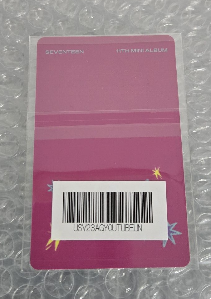 迷11 YT通路 特典 圓佑 WONWOO 現貨