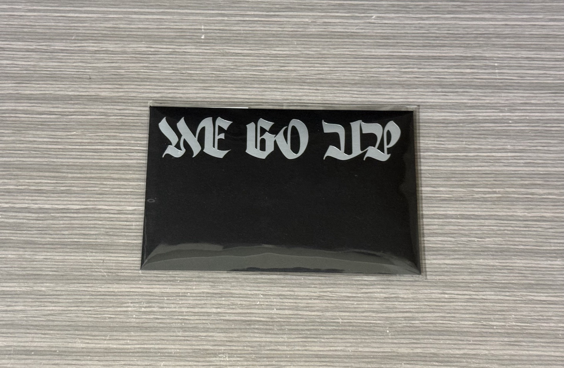 we go up 台北快閃 貼紙信封